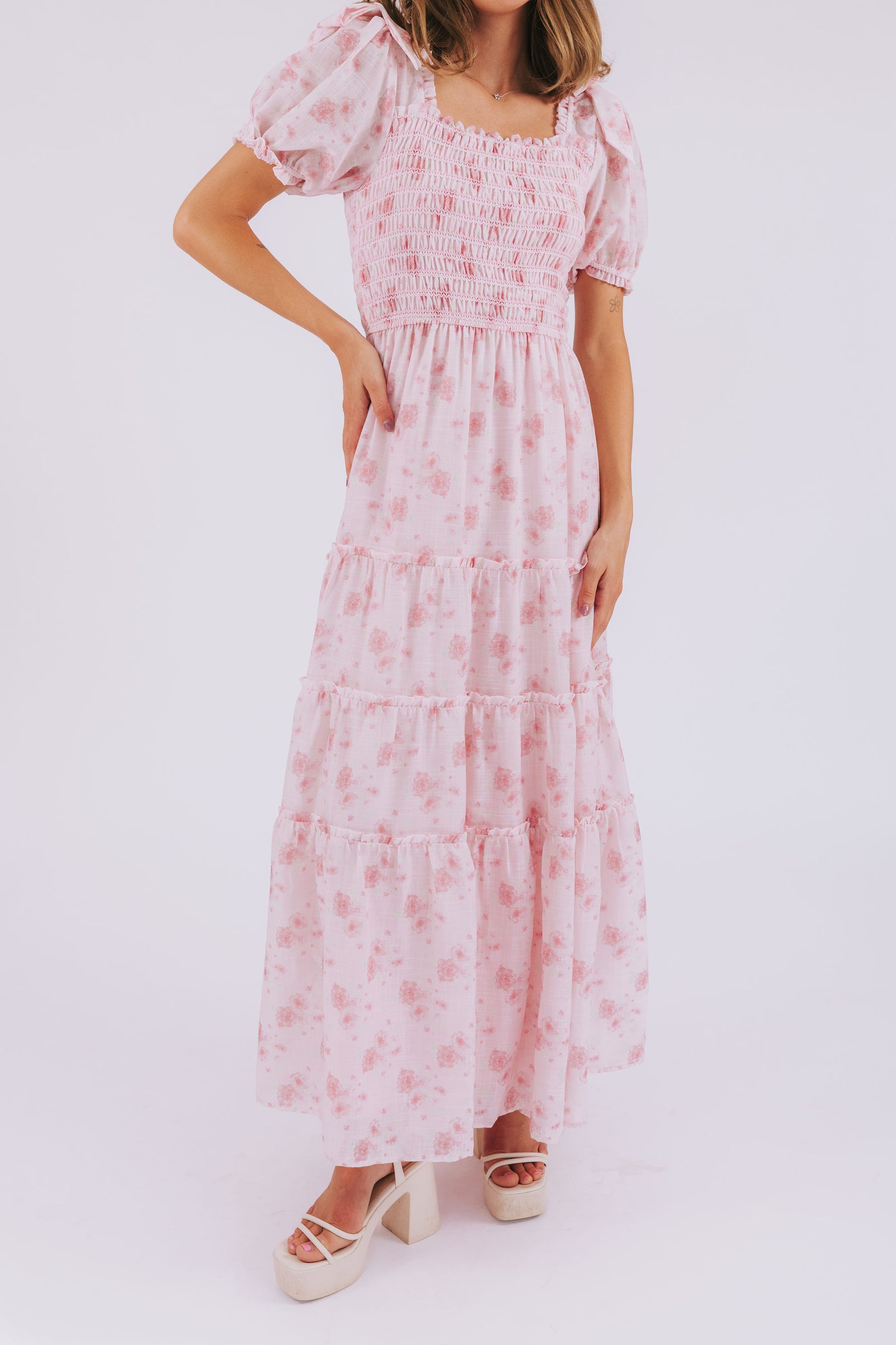 love struck maxi dress Love Struck Floral & Lace Maxi Dress