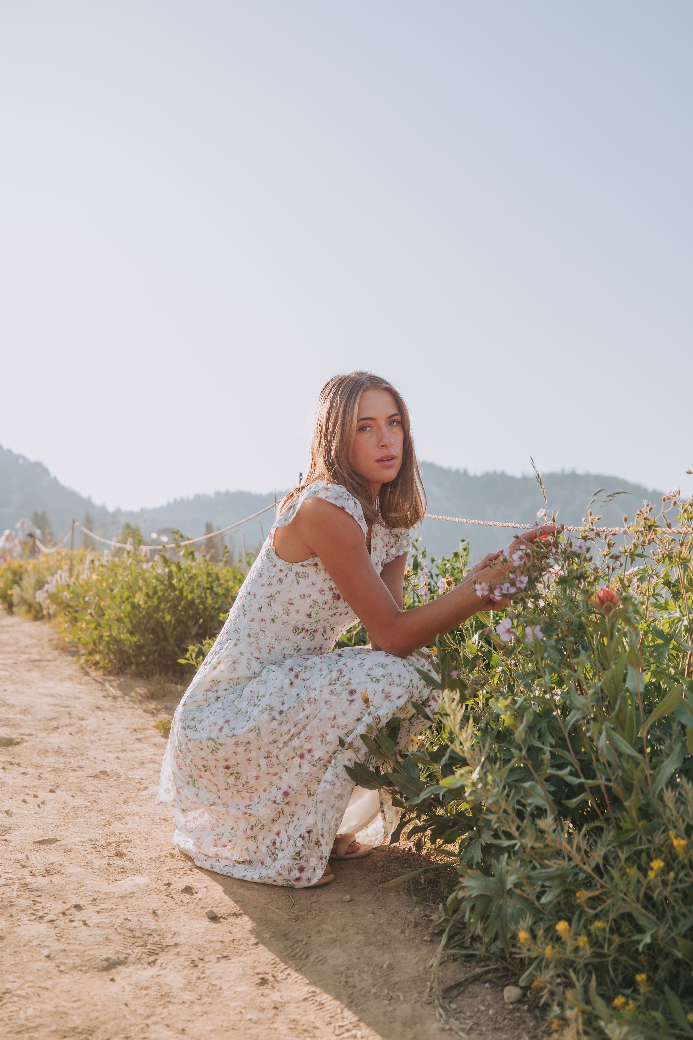 EXCLUSIVE - Garden Gate Dress
