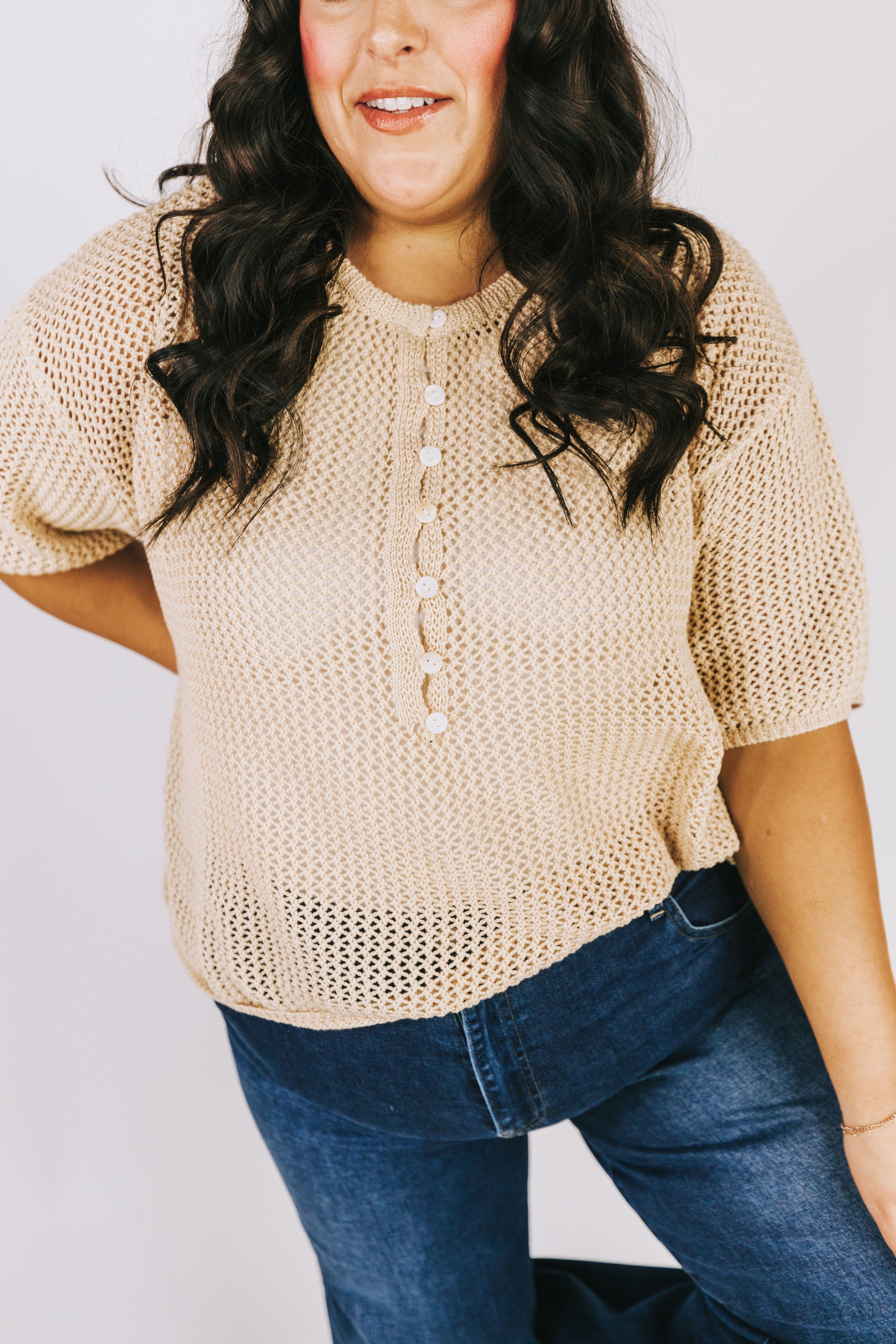 PLUS SIZE - Back To You Top