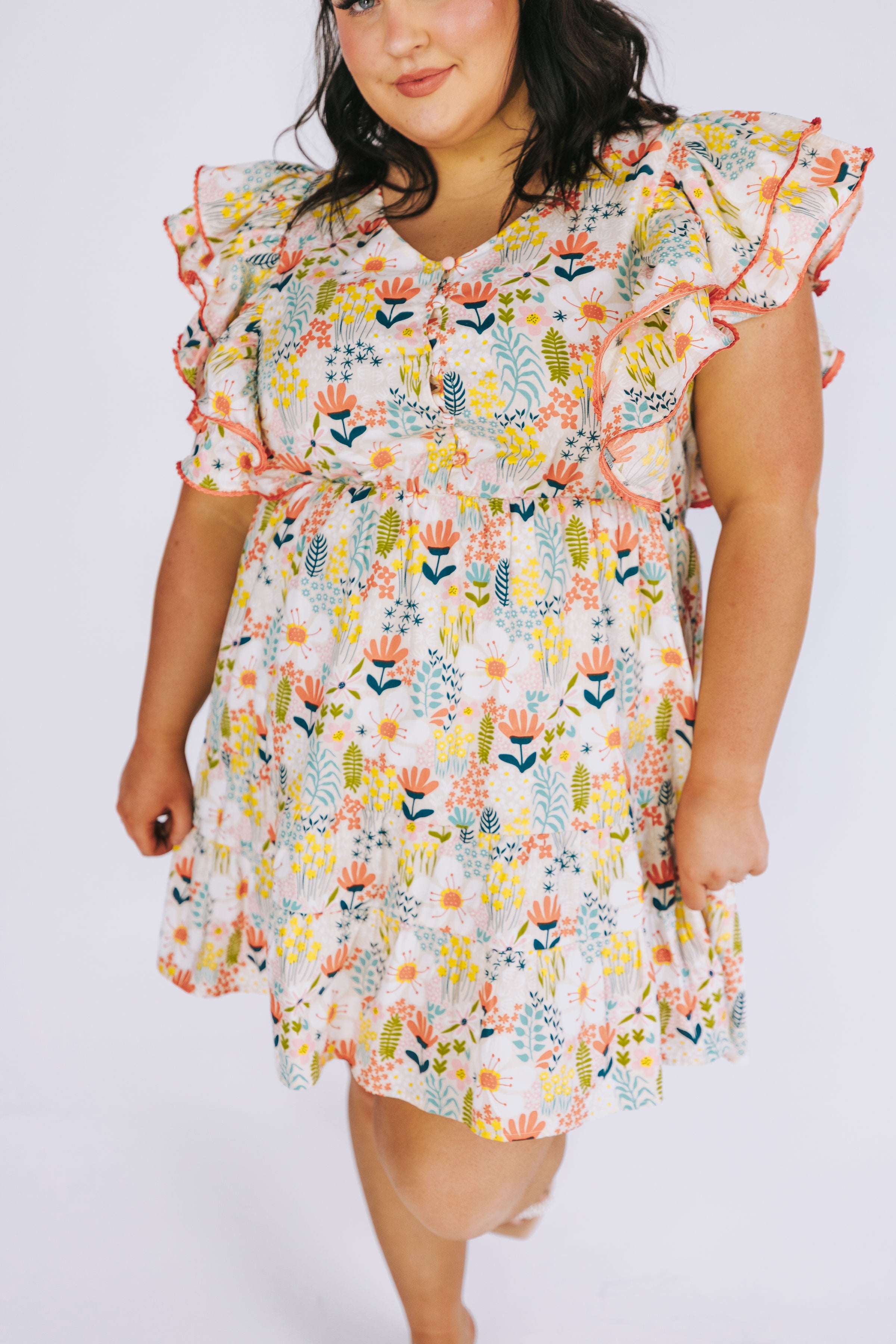 PLUS SIZE - Safe & Sound Dress