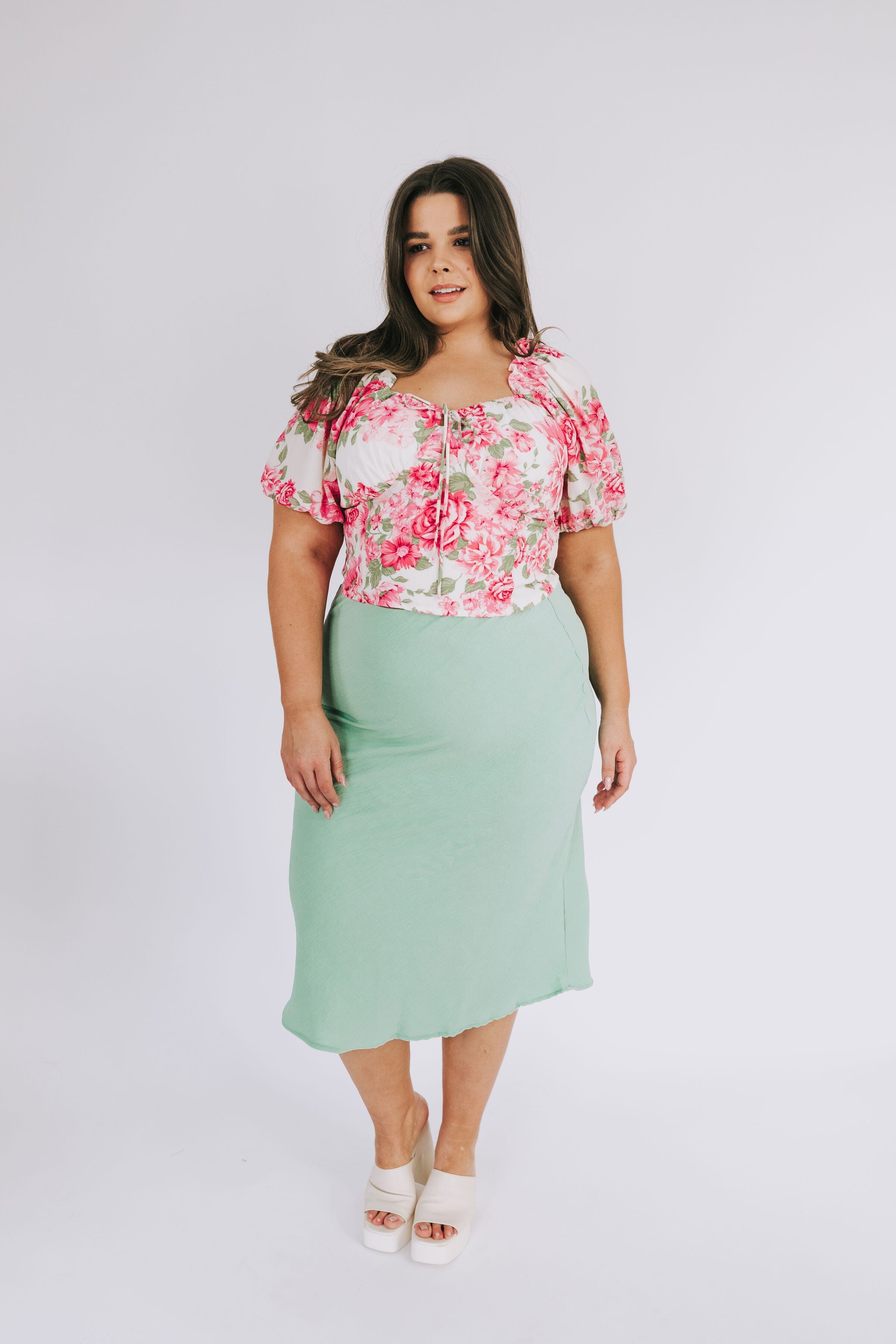 PLUS SIZE - Worth A Shot Top