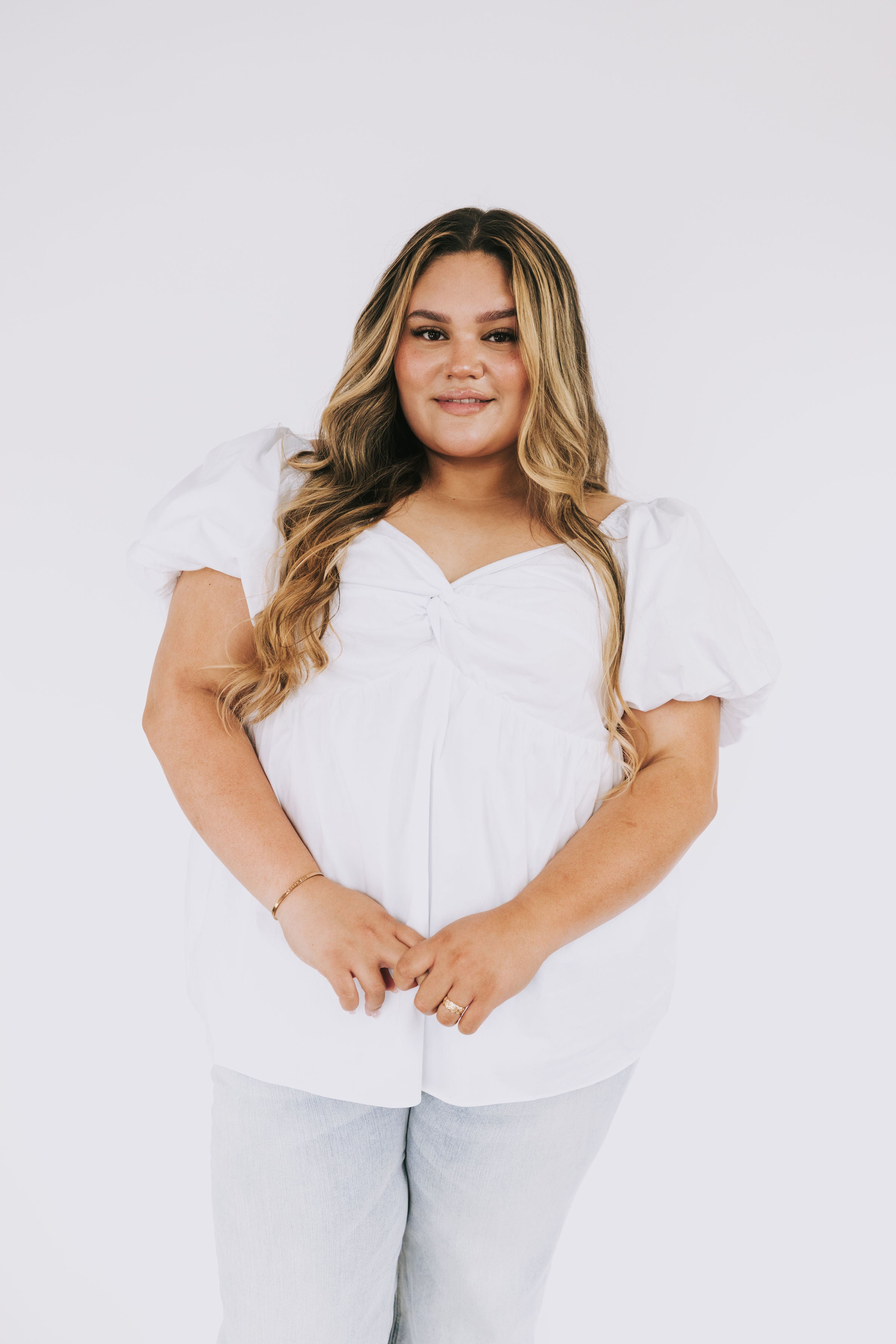 PLUS SIZE - More Time Top