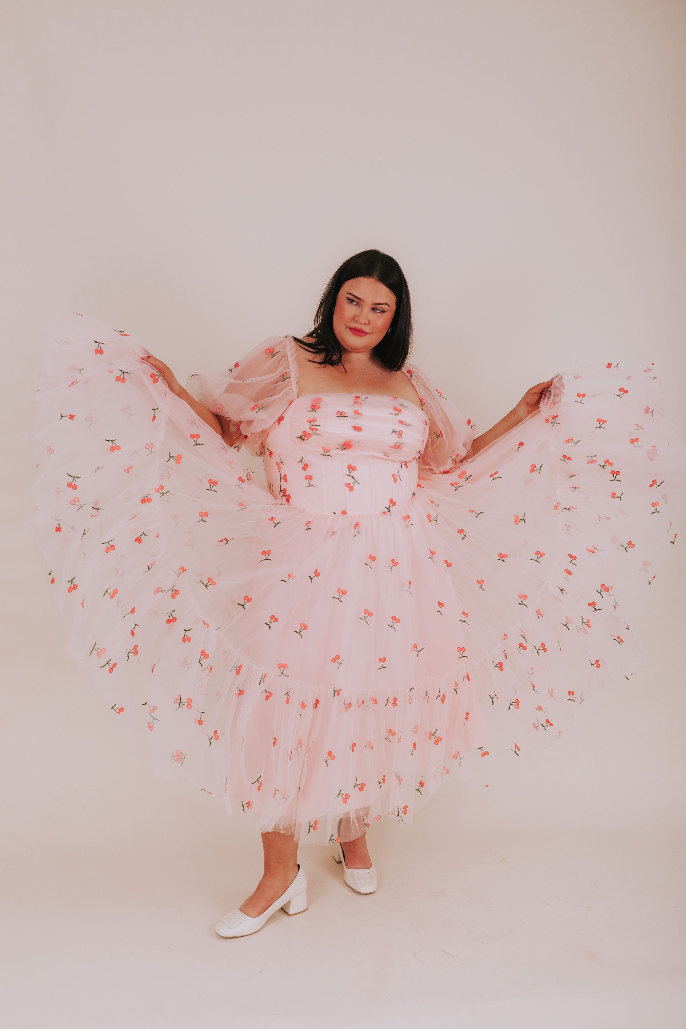 EXCLUSIVE - Under The Cherry Tree Dress