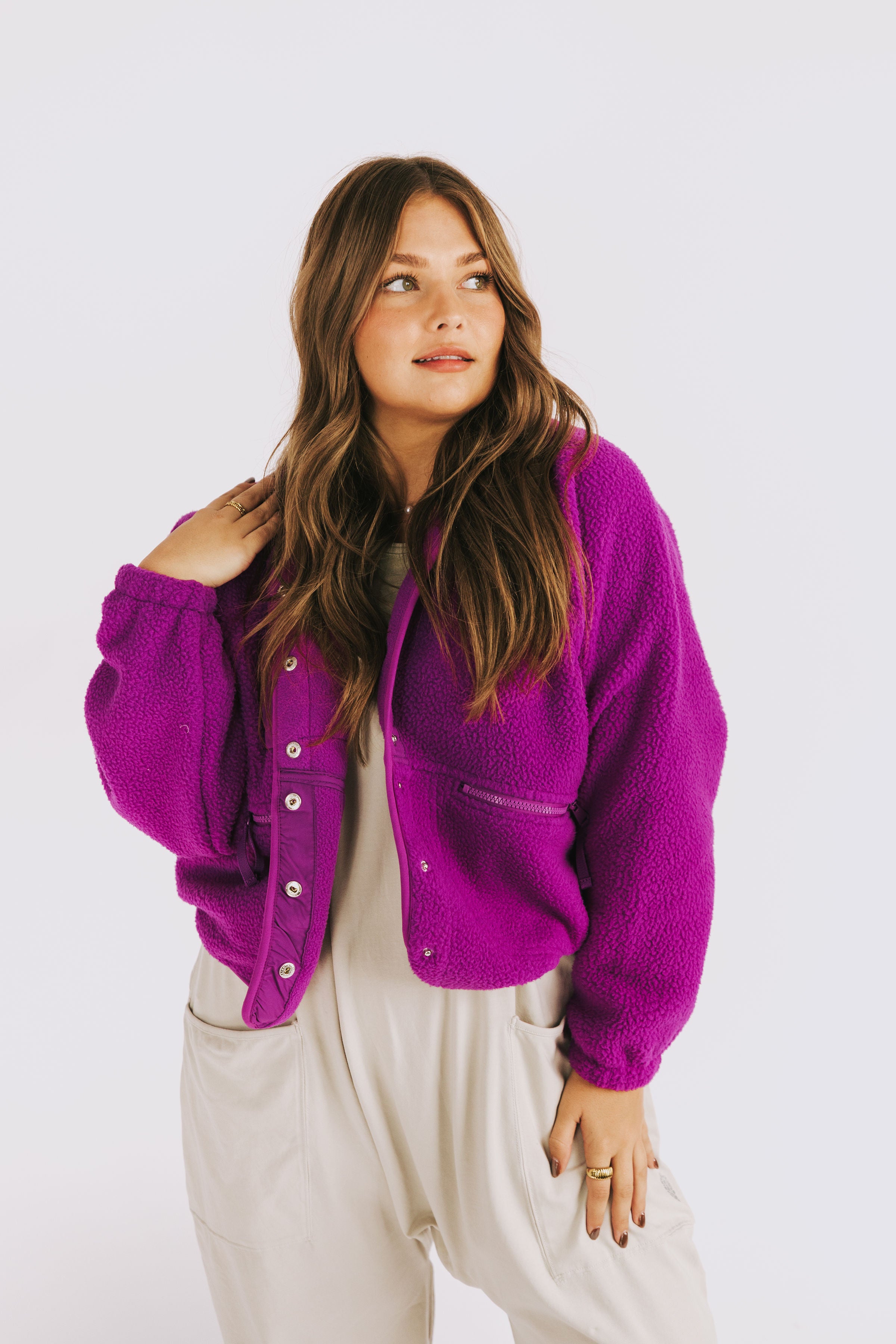 FREE PEOPLE - Hit The Slopes Fleece Jacket - 2 Colors!