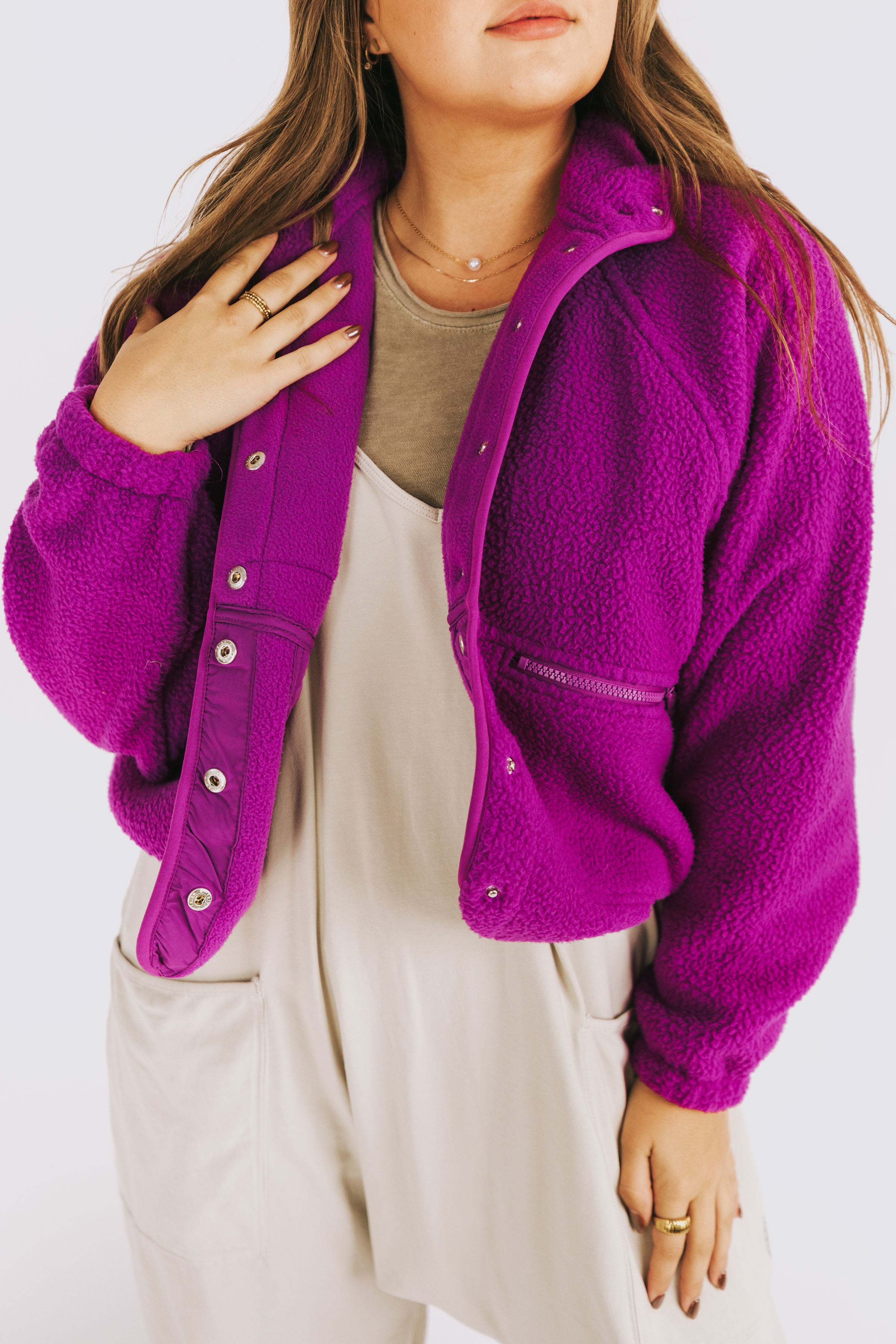 FREE PEOPLE - Hit The Slopes Fleece Jacket - 2 Colors!