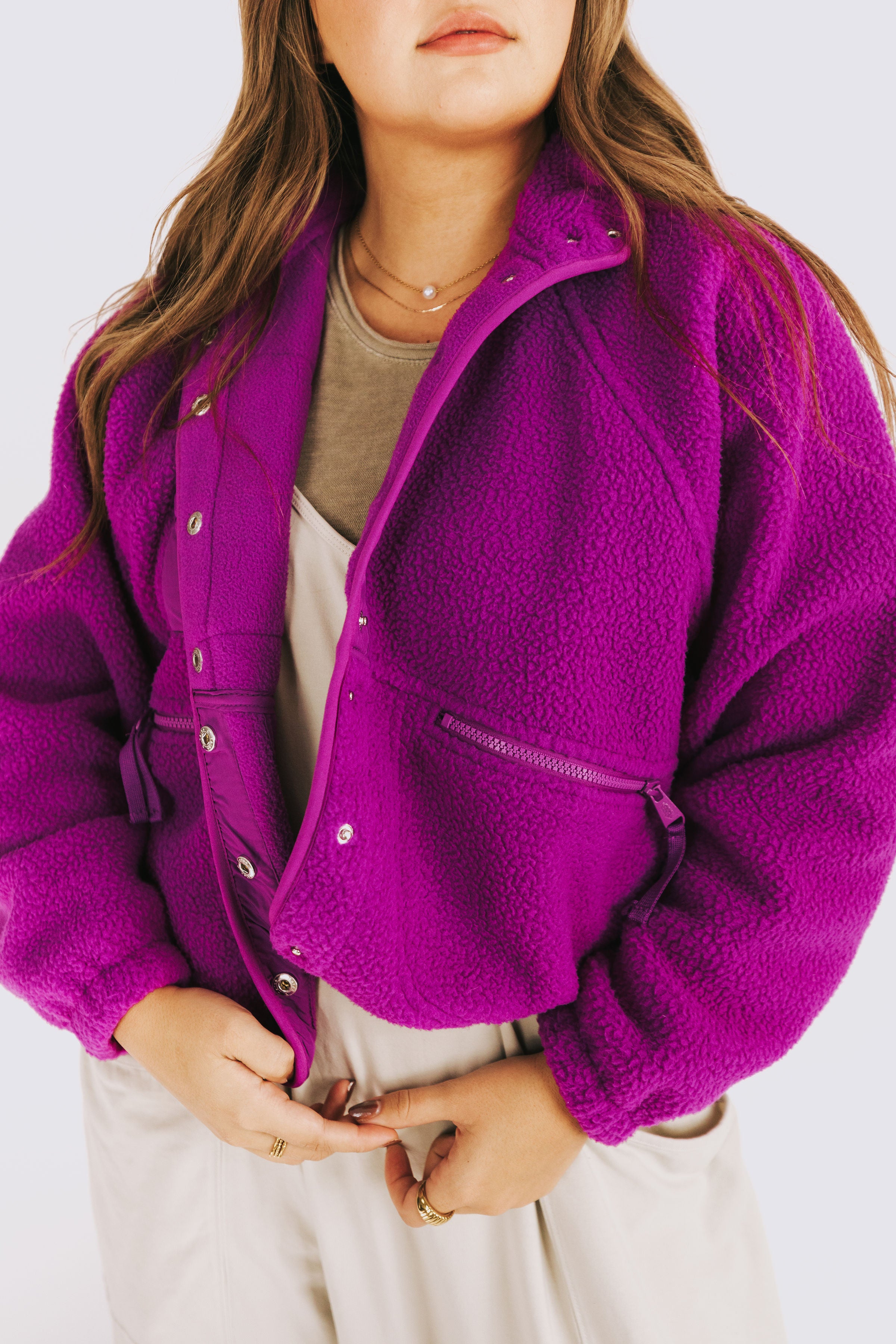 FREE PEOPLE - Hit The Slopes Fleece Jacket - 2 Colors!