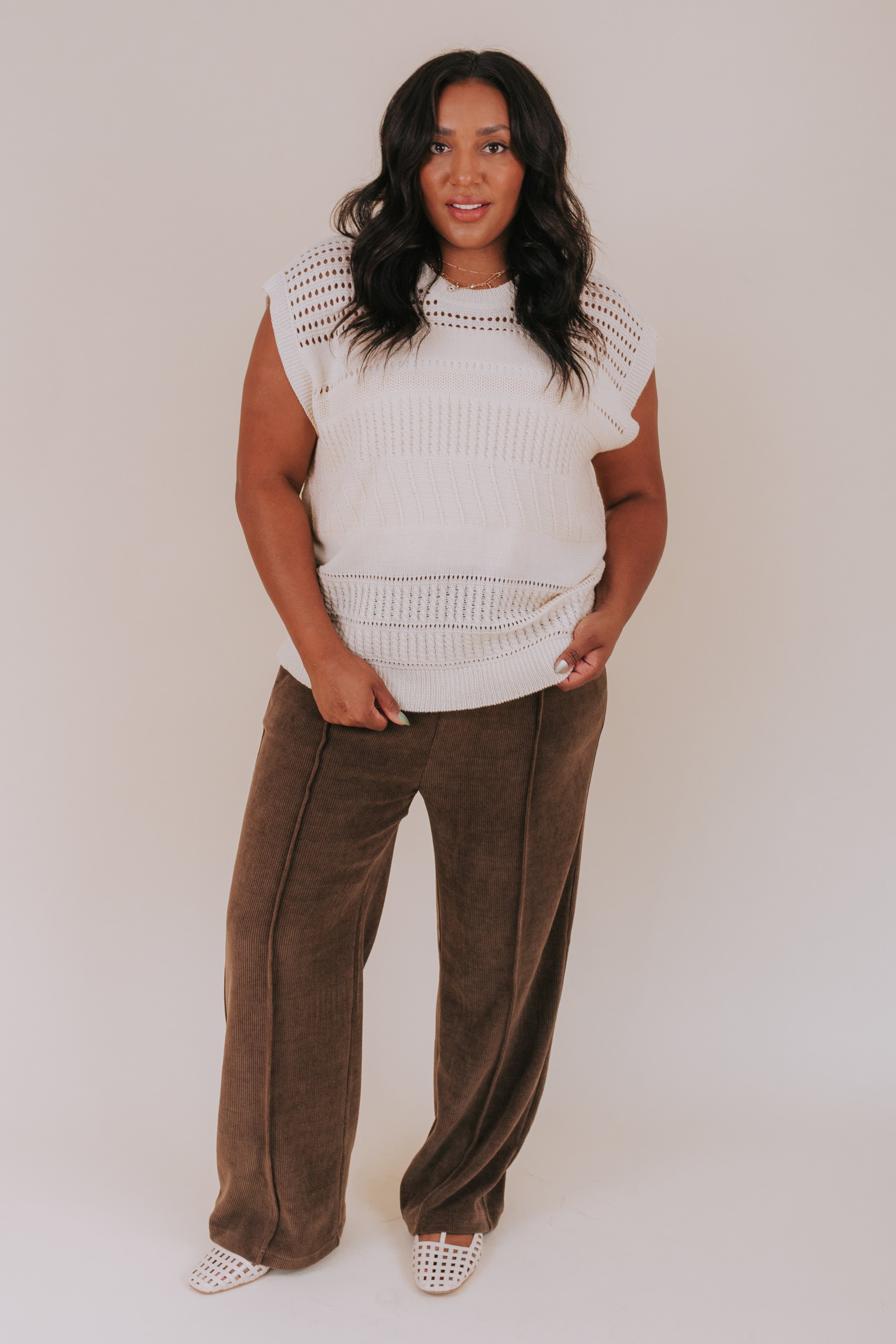 PLUS SIZE - Not Interested Top