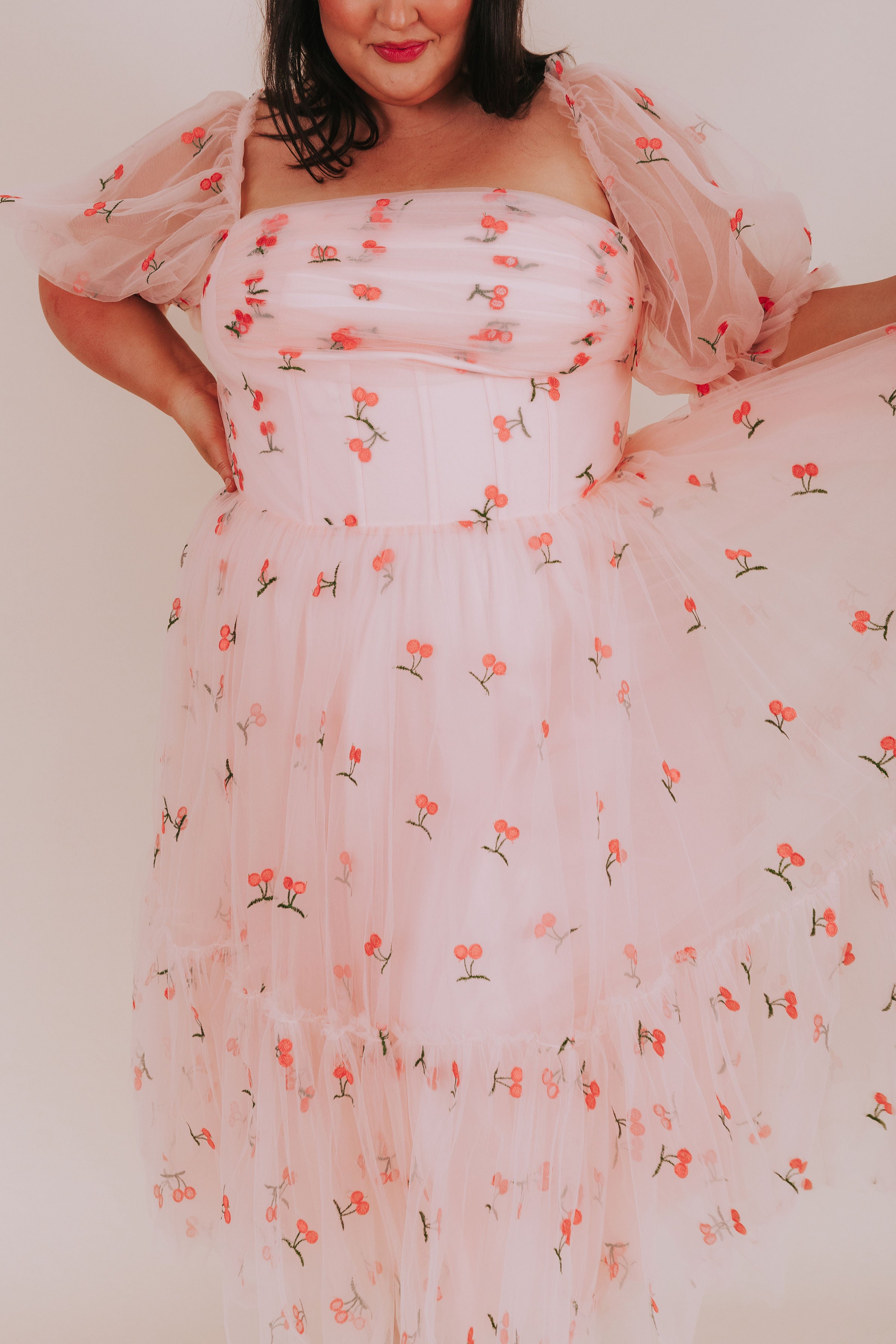 EXCLUSIVE - Under The Cherry Tree Dress