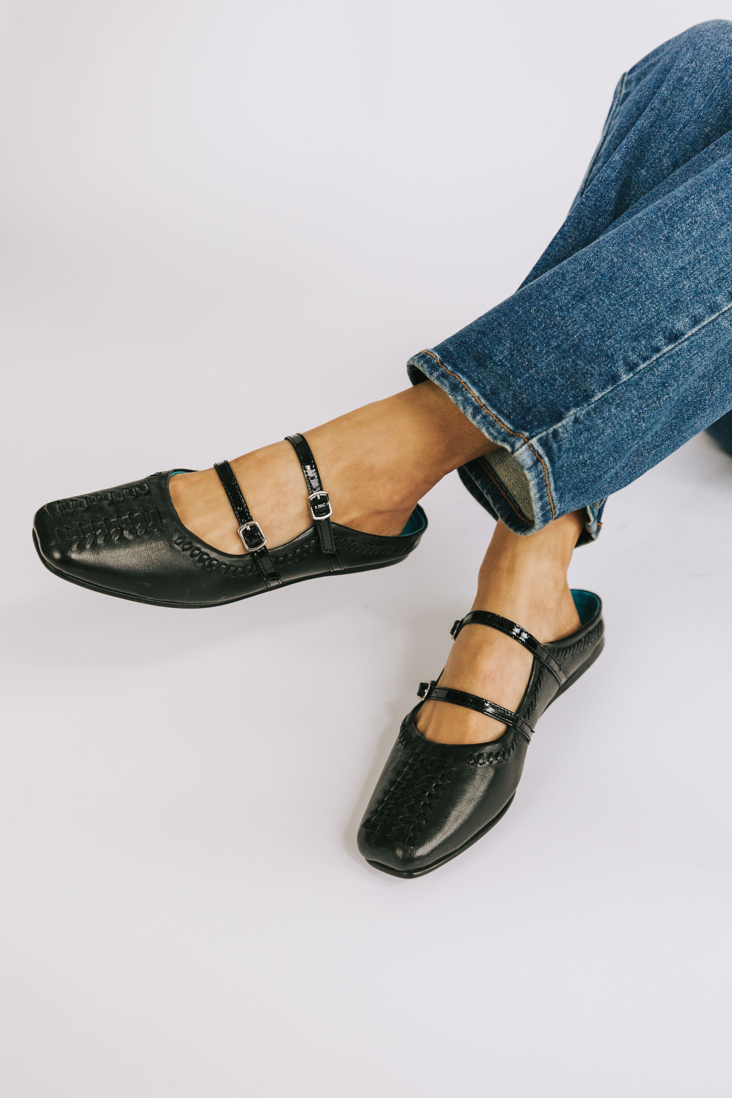 FREE PEOPLE - Diana Double Strap Flat