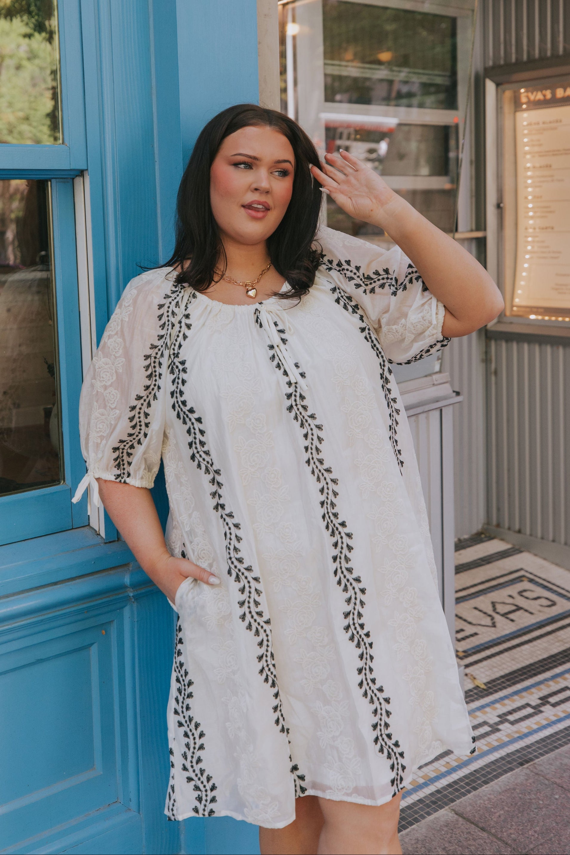 PLUS SIZE - The Only Option Dress