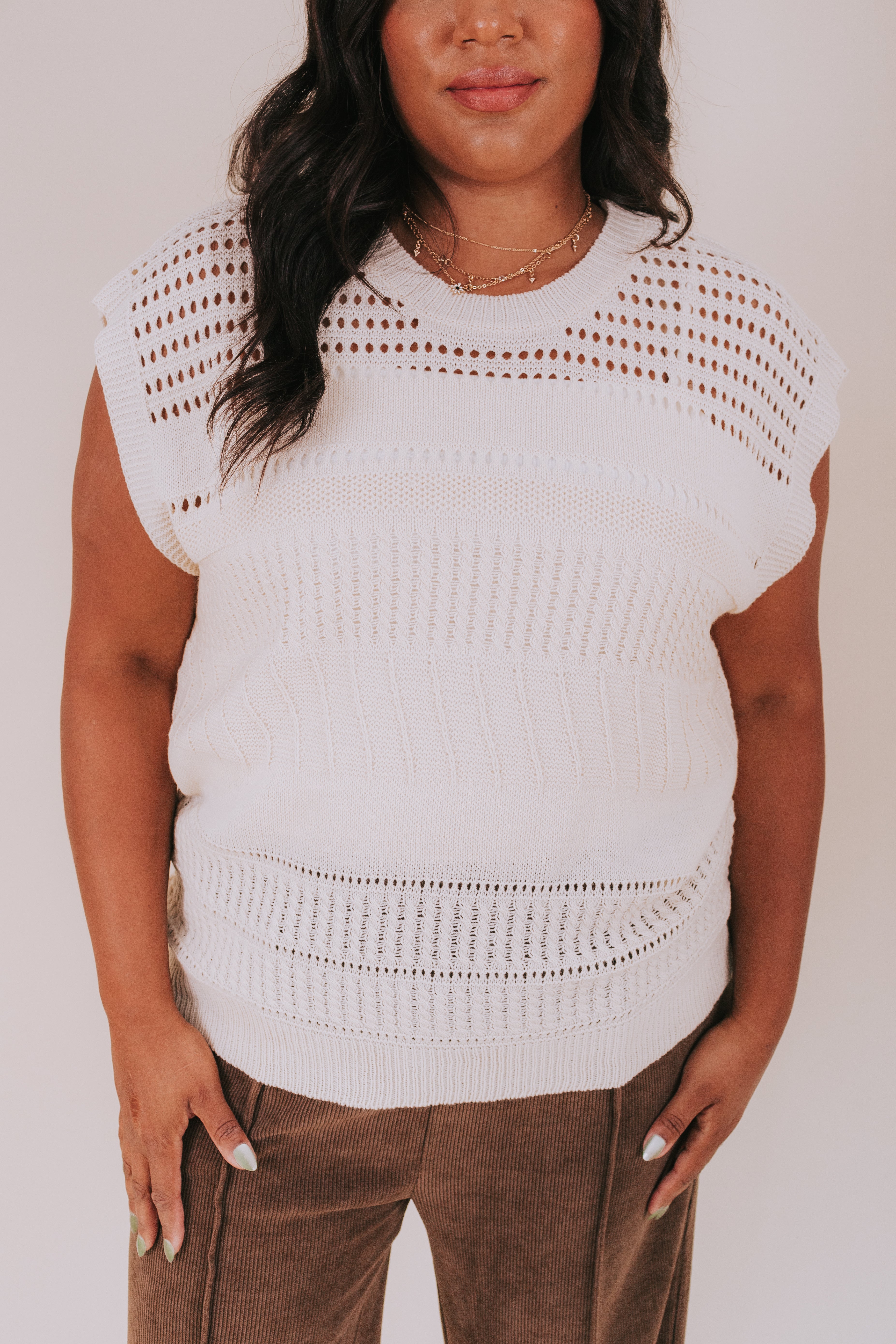 PLUS SIZE - Not Interested Top