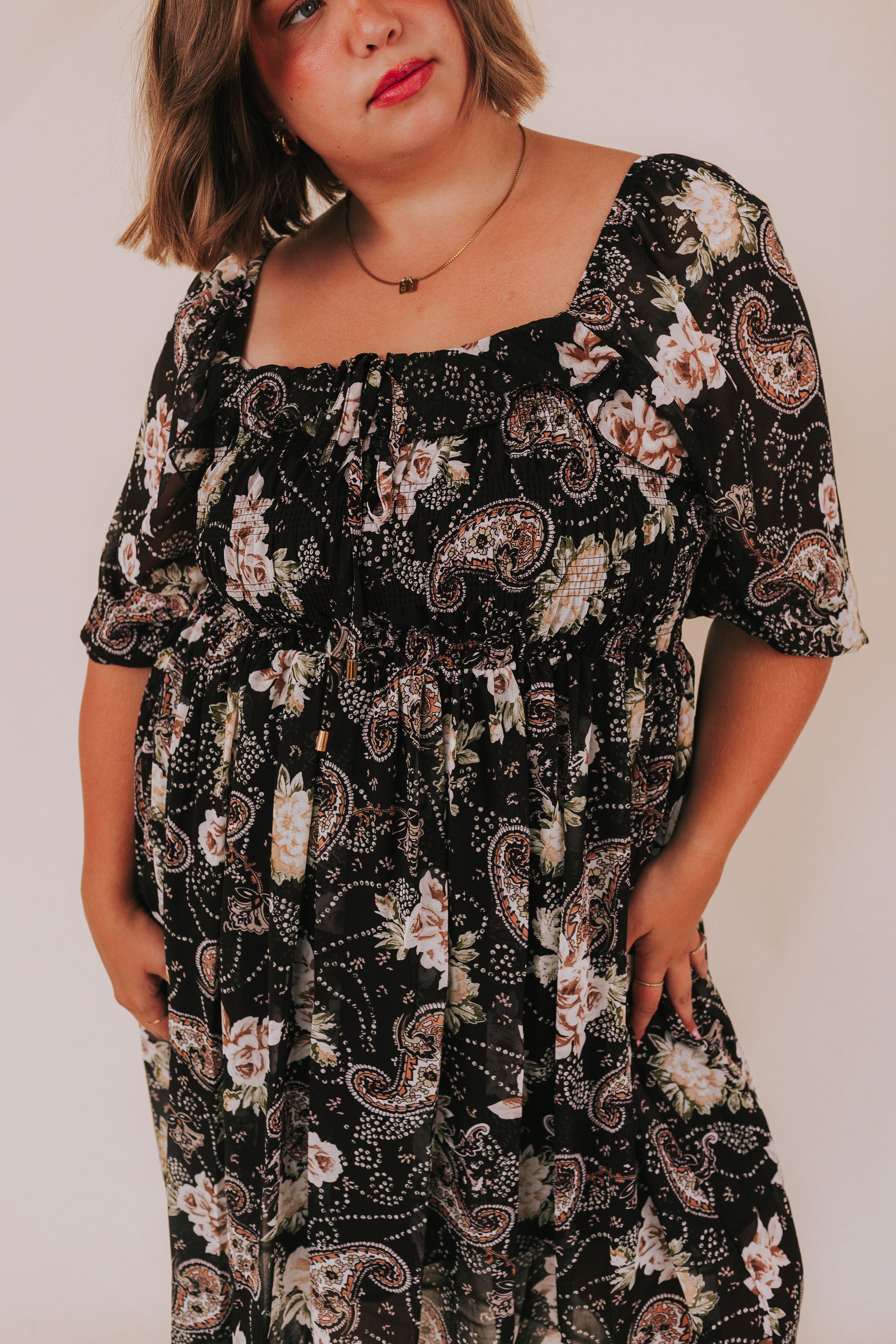 PLUS SIZE - Onto Something Dress