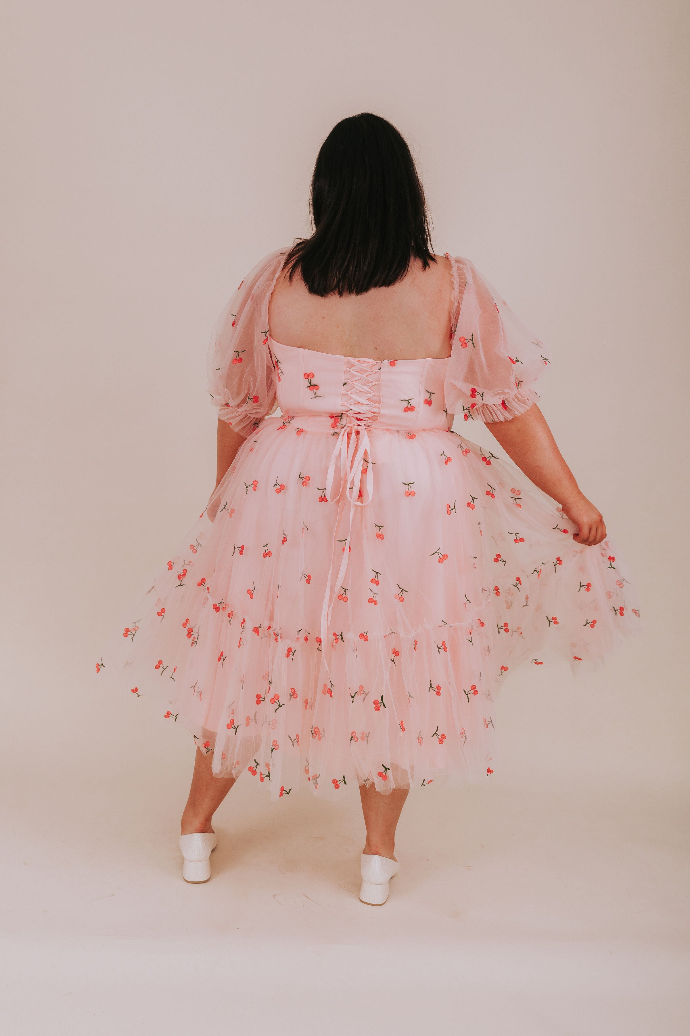 EXCLUSIVE - Under The Cherry Tree Dress 4 / Pink EXCLUSIVE - Under The Cherry Tree Dress 4 / Pink
