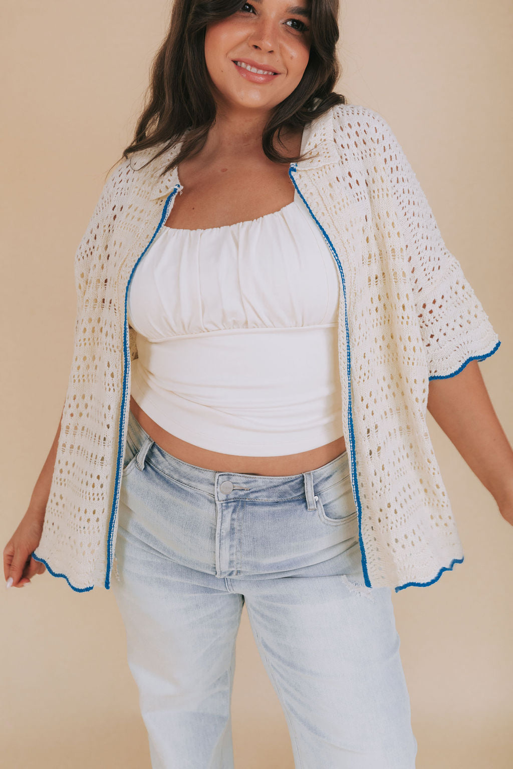PLUS SIZE - On The Boardwalk Top