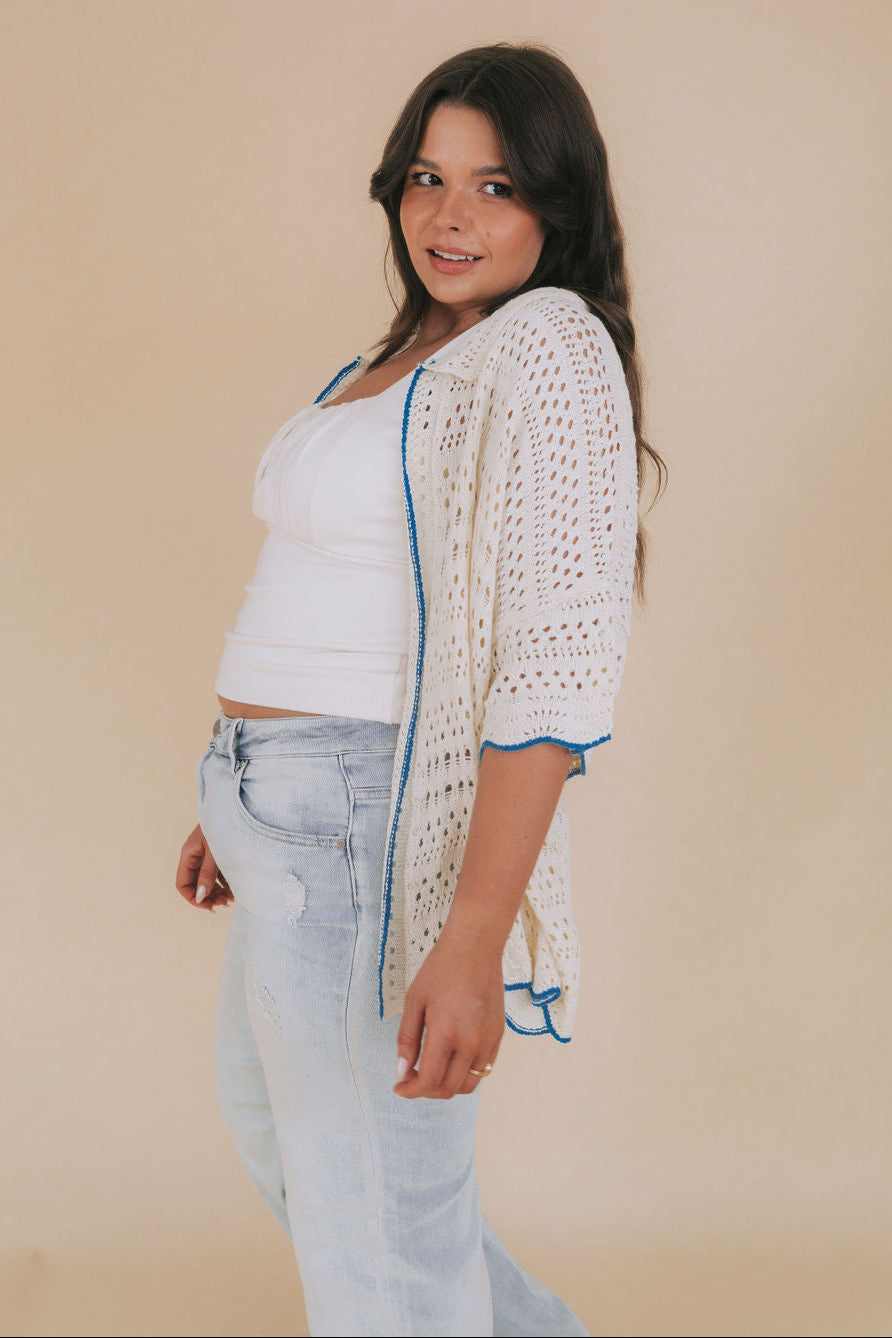 PLUS SIZE - On The Boardwalk Top