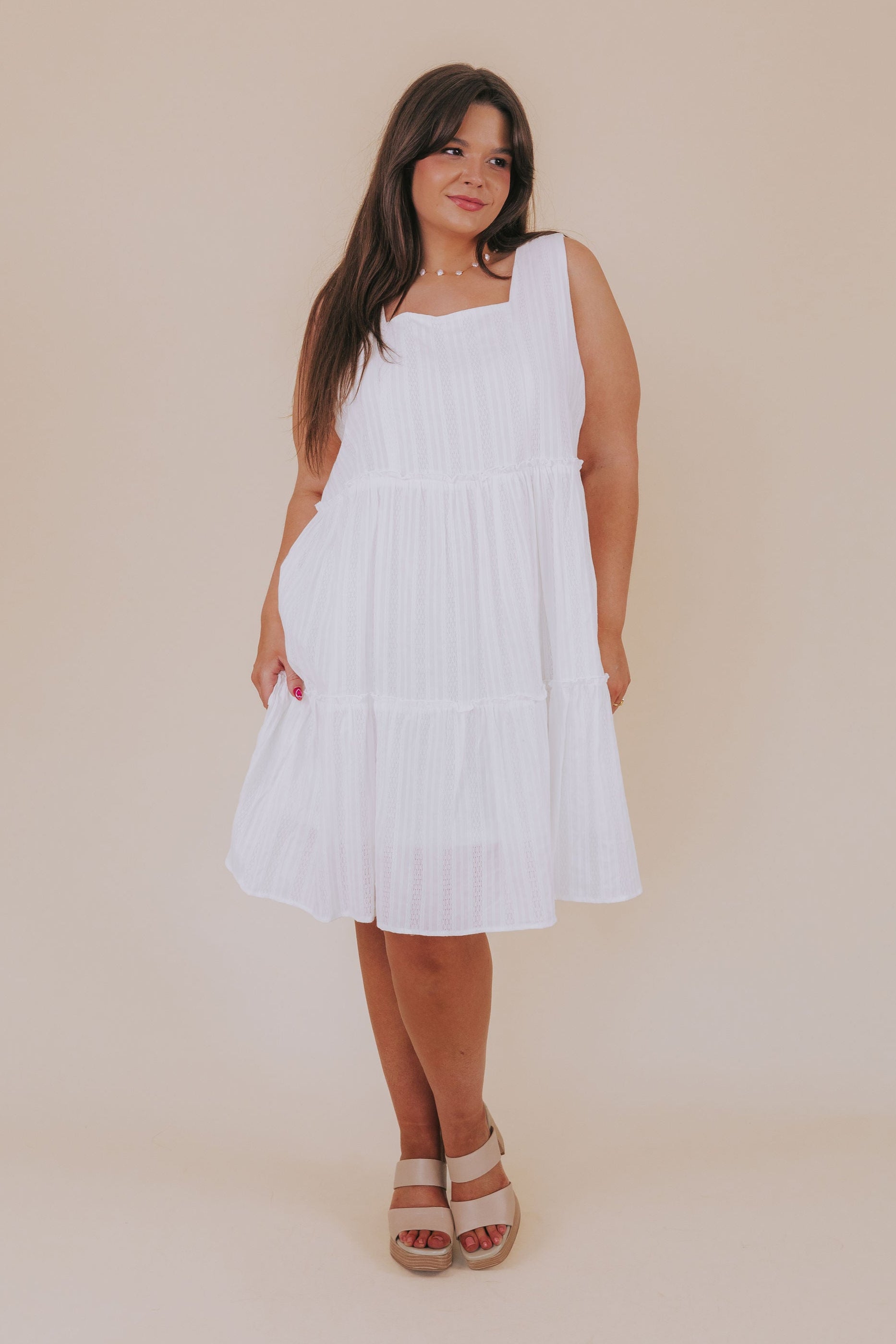 PLUS SIZE - Reflect On This Dress