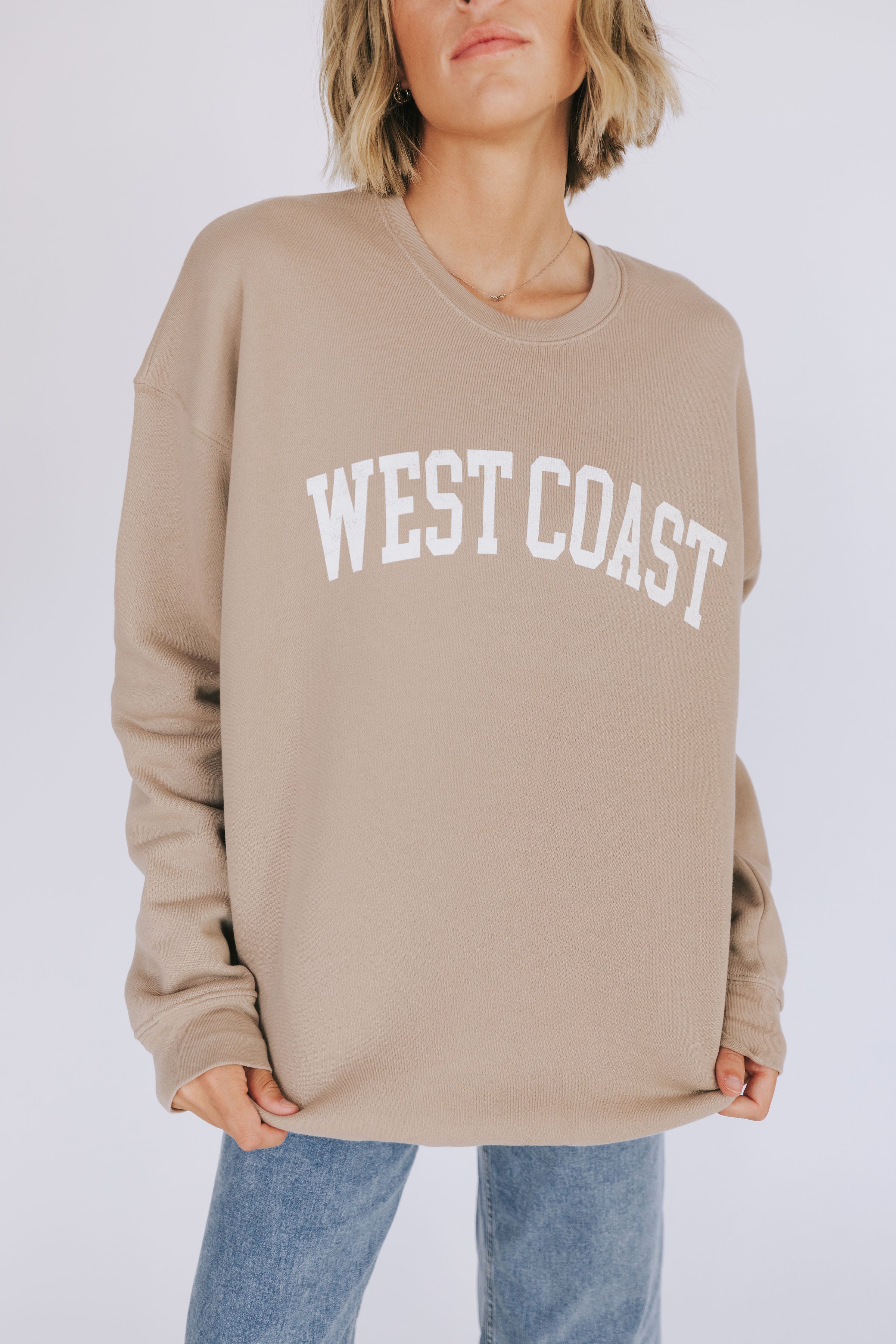 West coast top crew neck