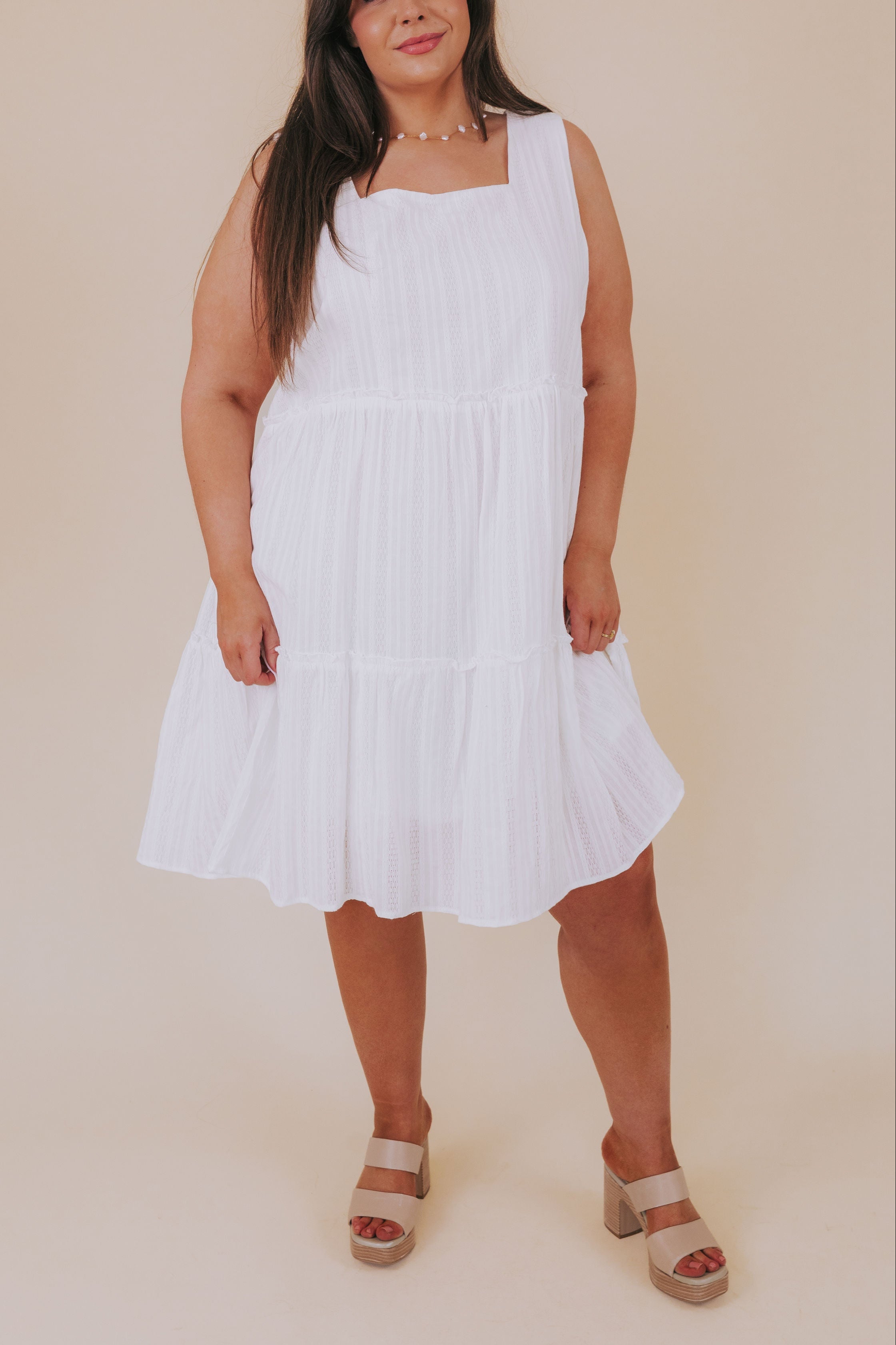 PLUS SIZE - Reflect On This Dress
