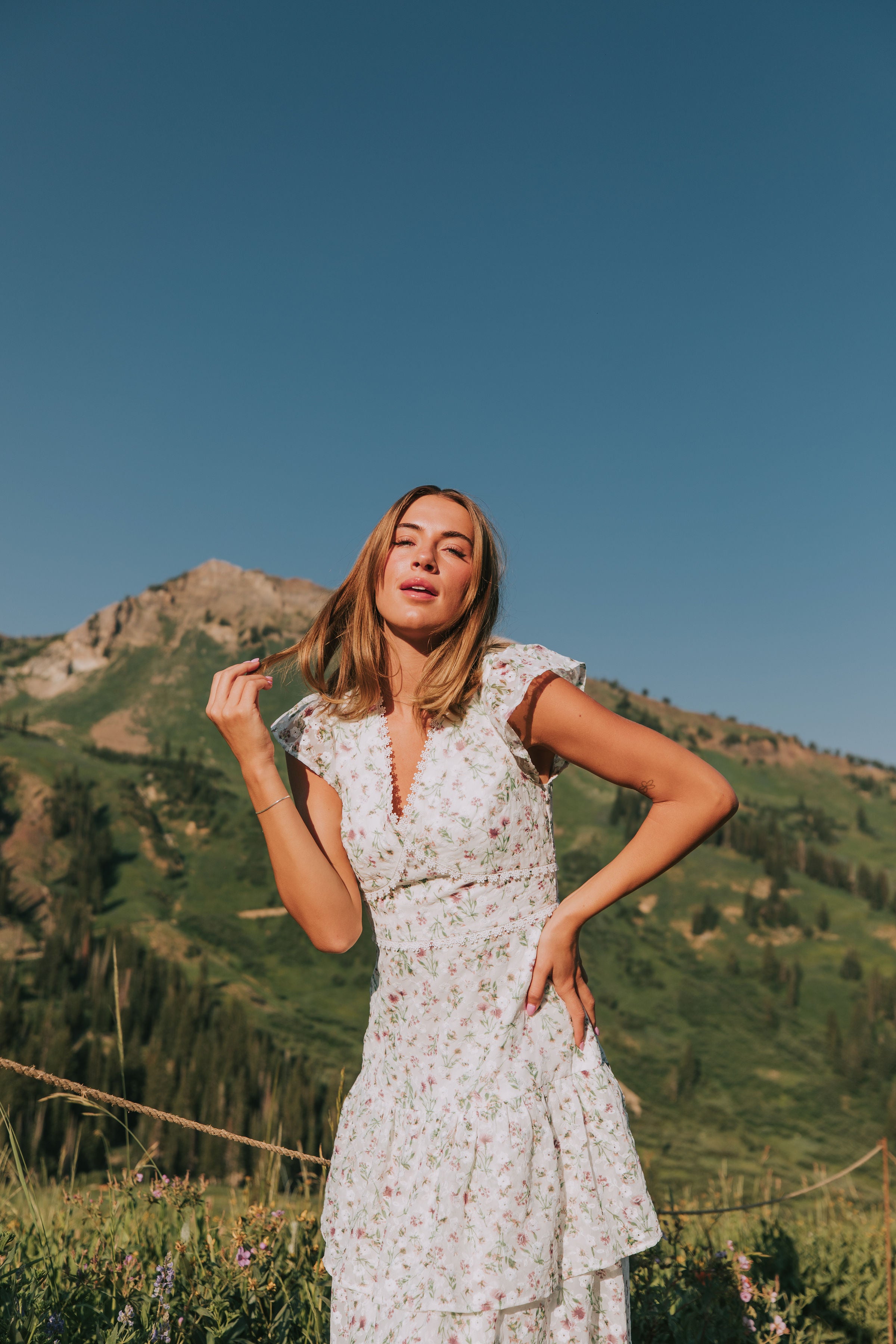 EXCLUSIVE - Garden Gate Dress