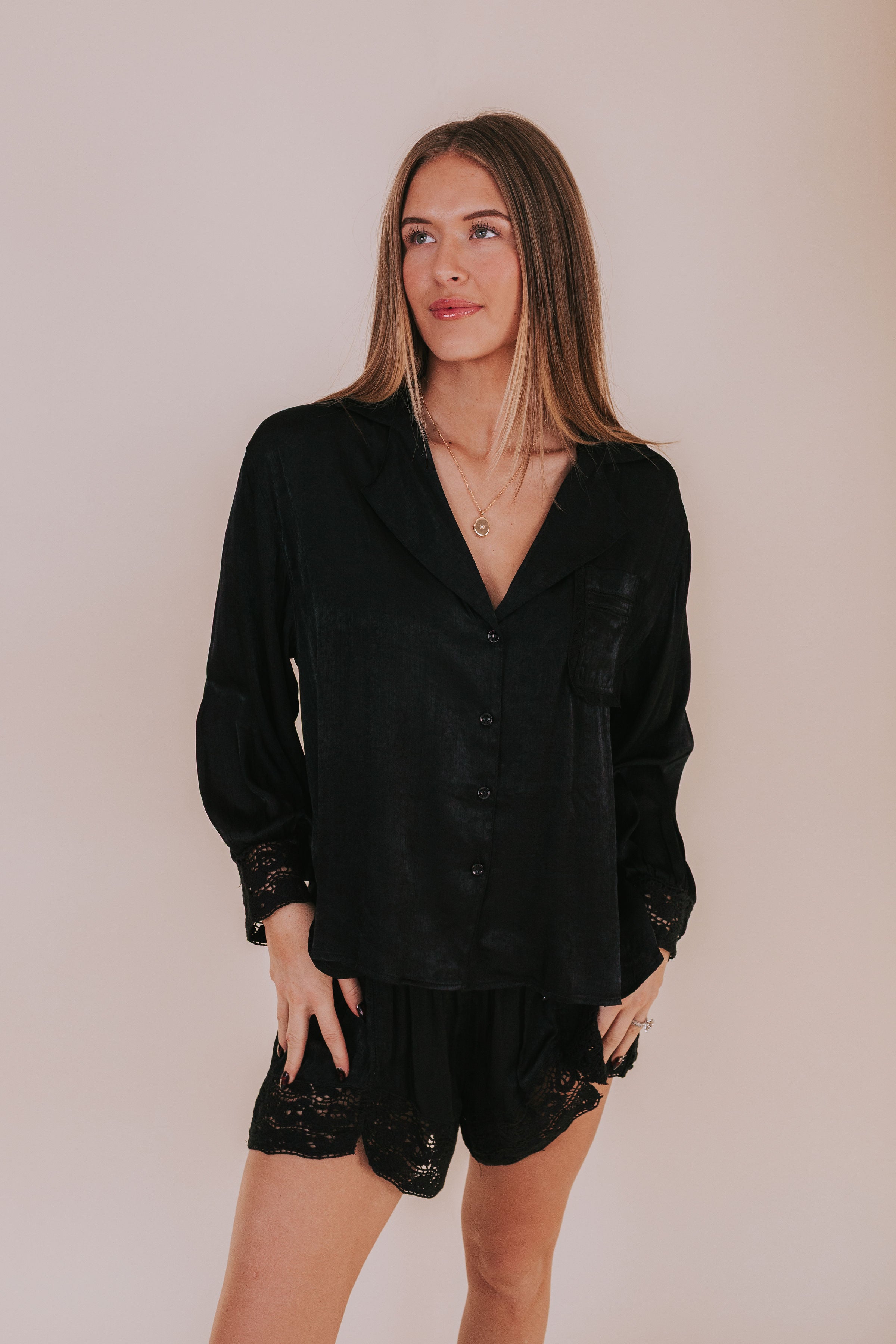 FREE PEOPLE - Midnight Muse Sleep Shirt