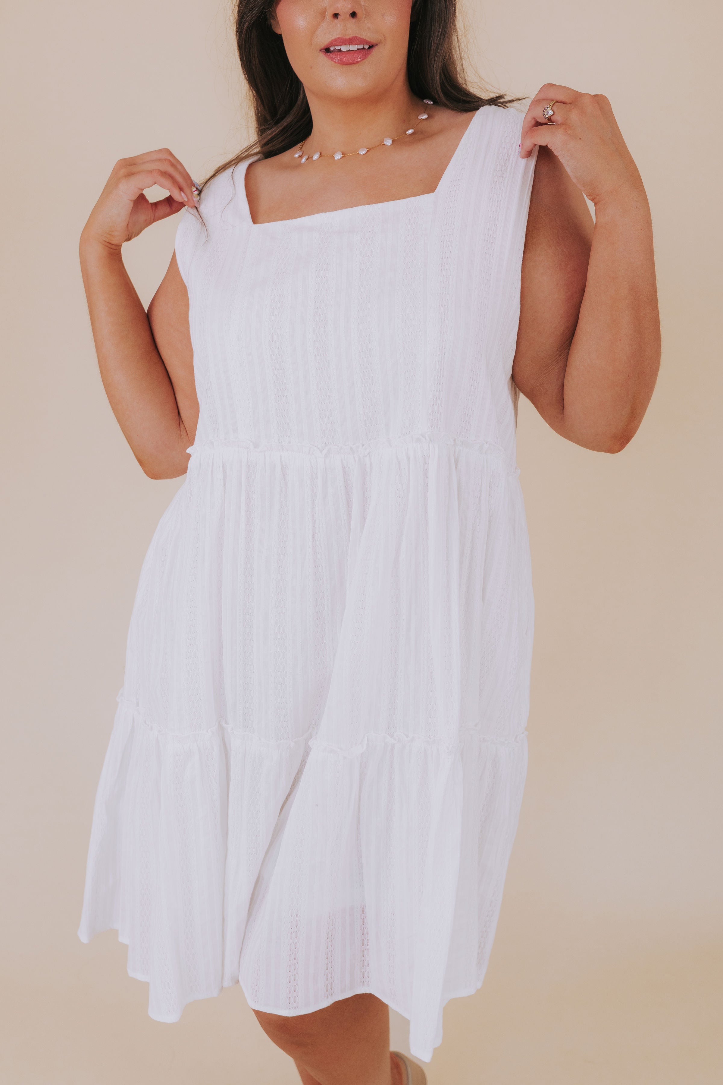 PLUS SIZE - Reflect On This Dress