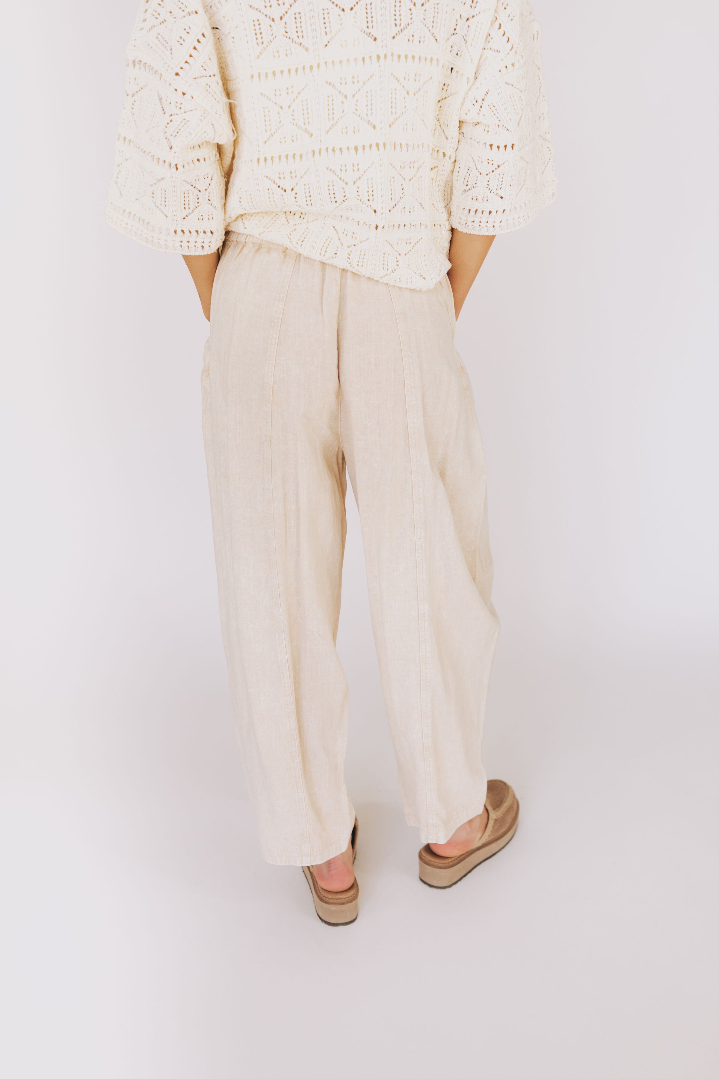 FREE PEOPLE - High Road Pull On Barrel Pants