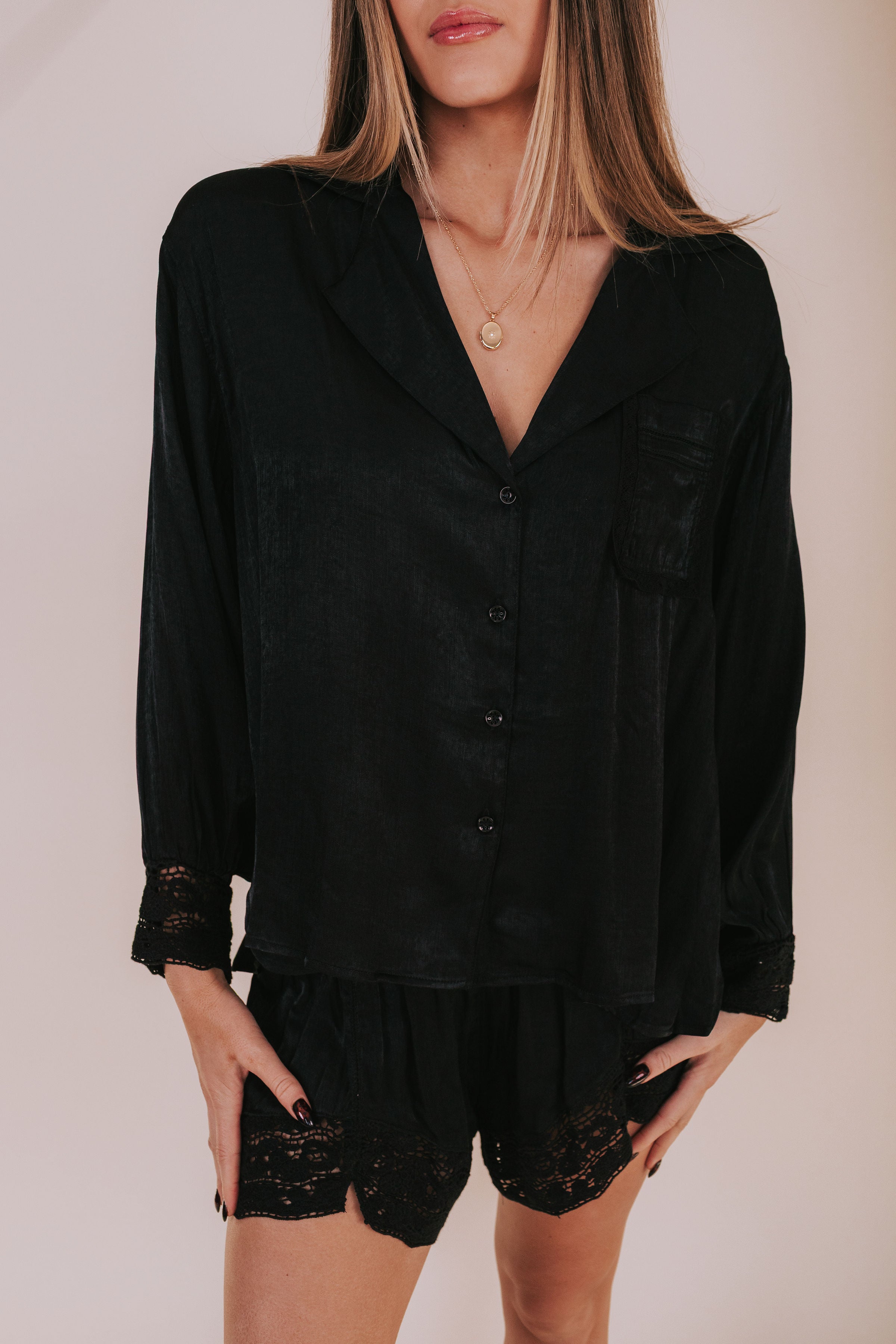 FREE PEOPLE - Midnight Muse Sleep Shirt
