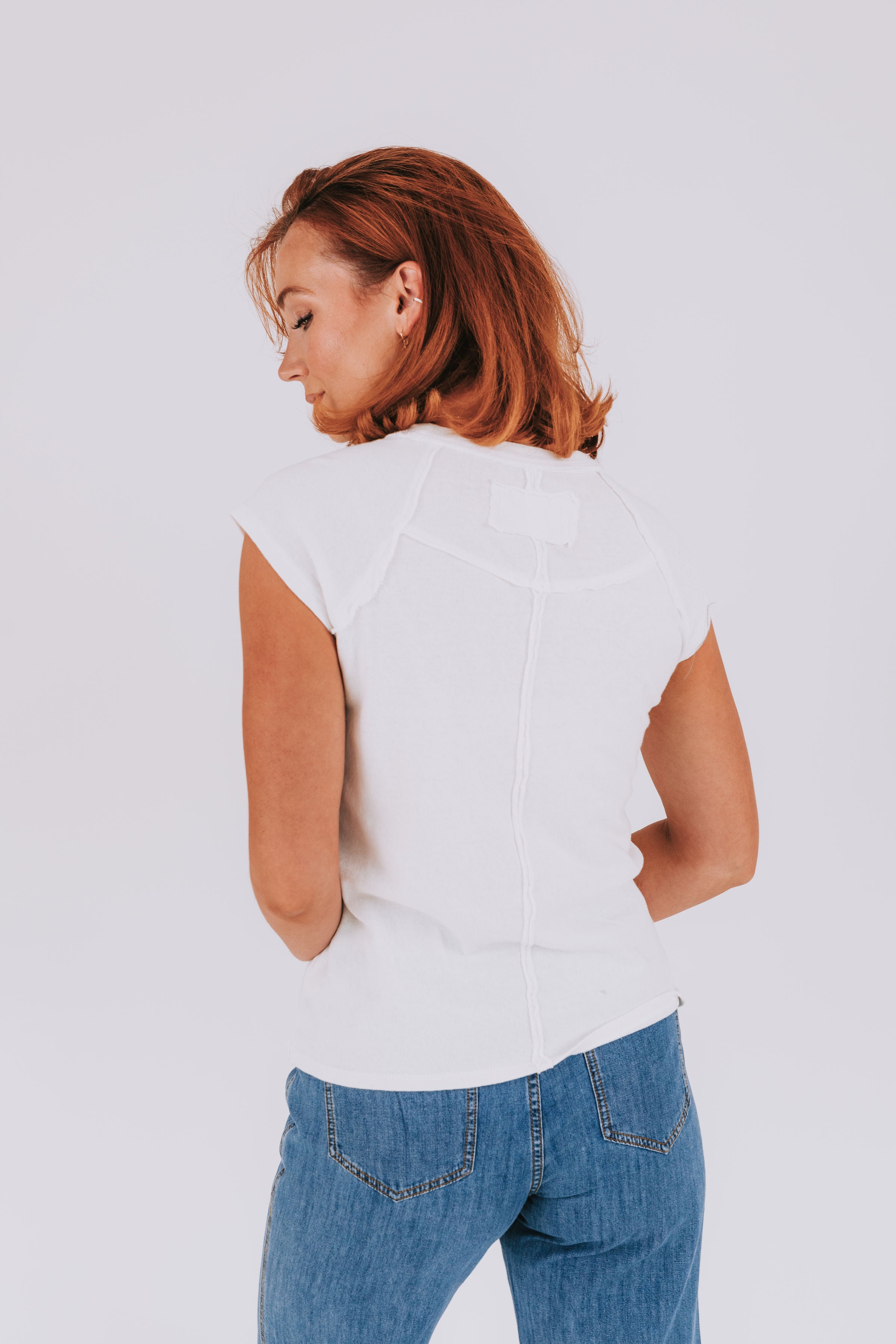 フリーピープル Free People Riley Tee レディース シャツ トップス Optic White 取寄) フリーピープル レディース ライリー ティー Free People