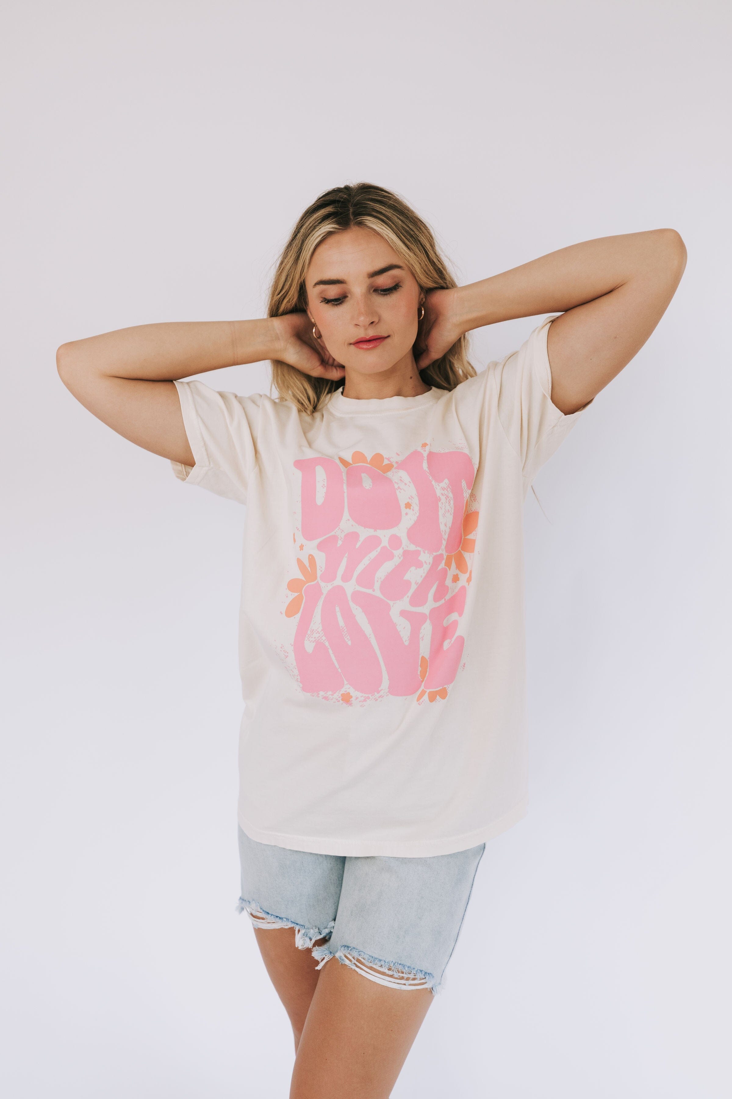 Do It With Love Graphic Tee- Extended Sizes!