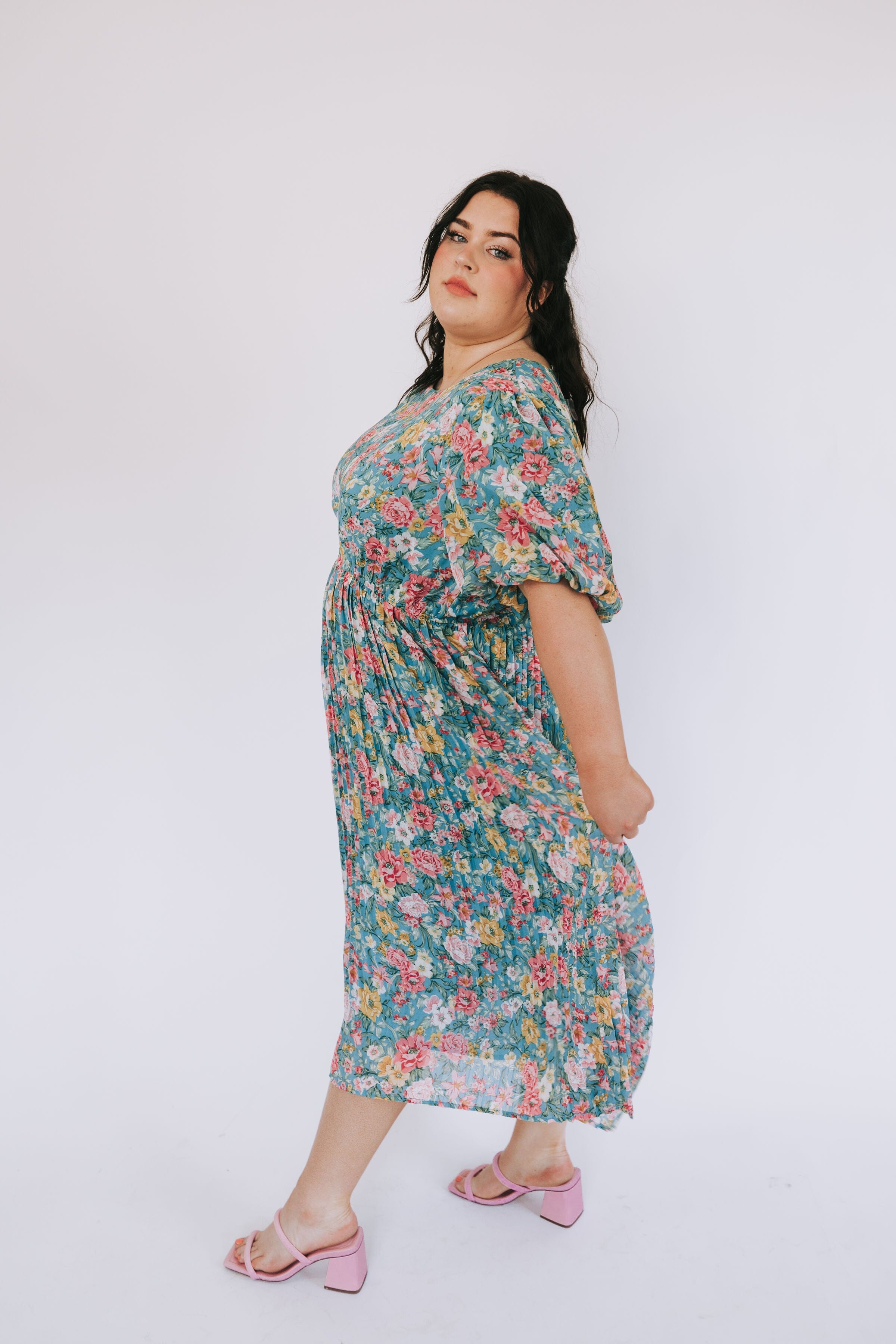 PLUS SIZE - Key To My Heart Dress