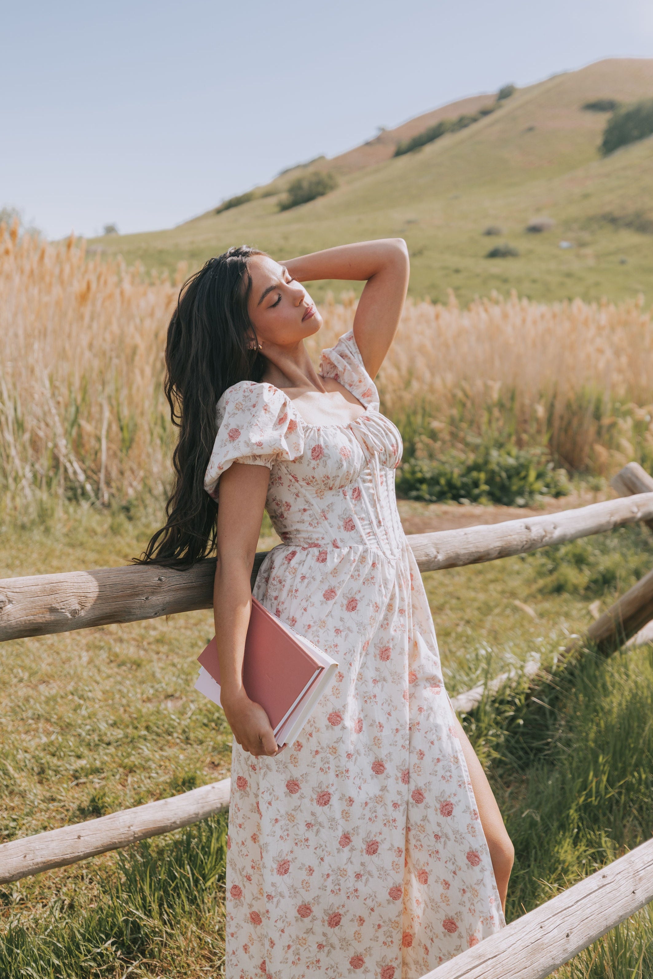 EXCLUSIVE - Cottage Garden Dress L / Bone EXCLUSIVE - Cottage Garden Dress L / Bone