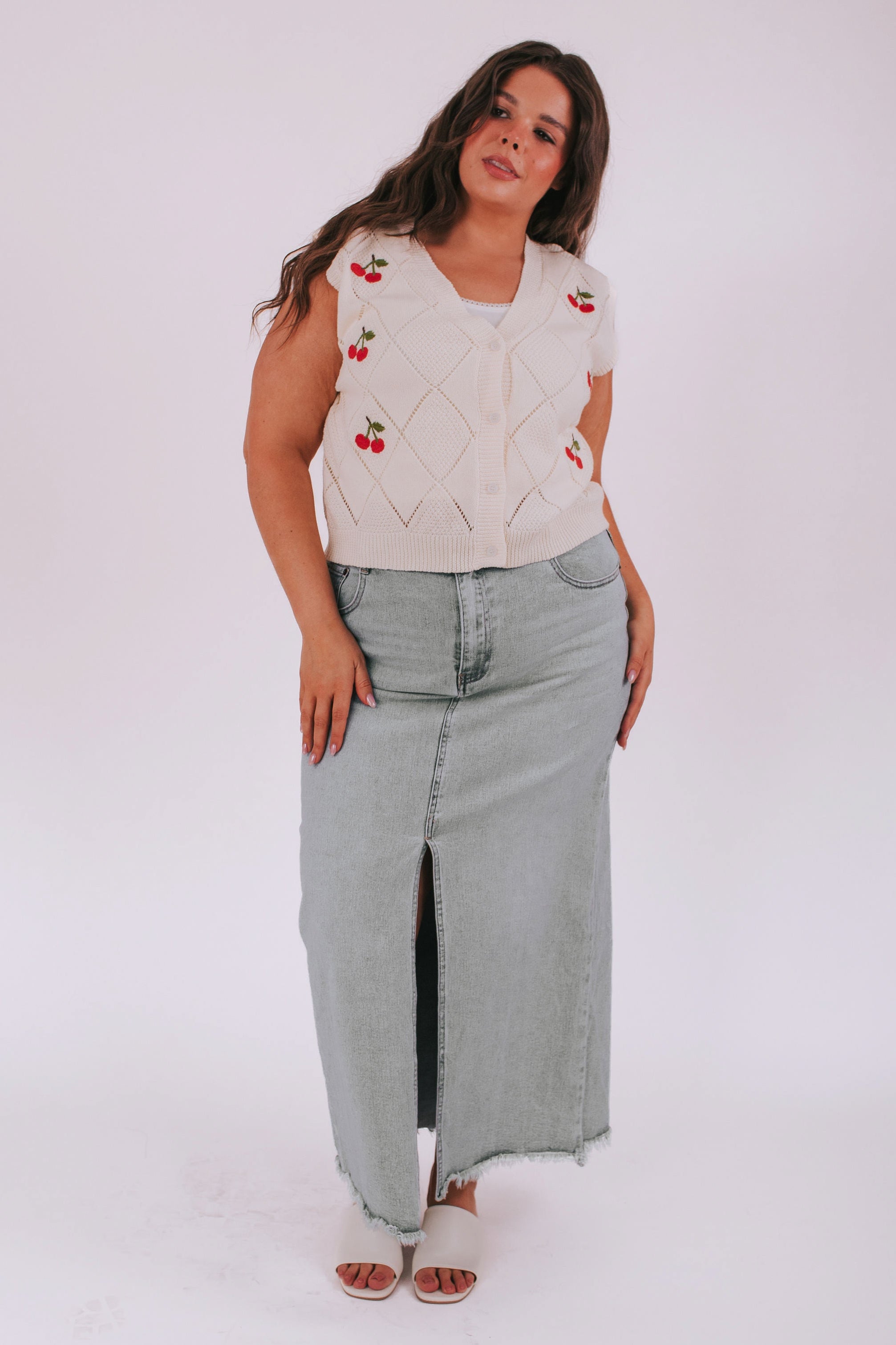 PLUS SIZE - Sweet Tart Vest
