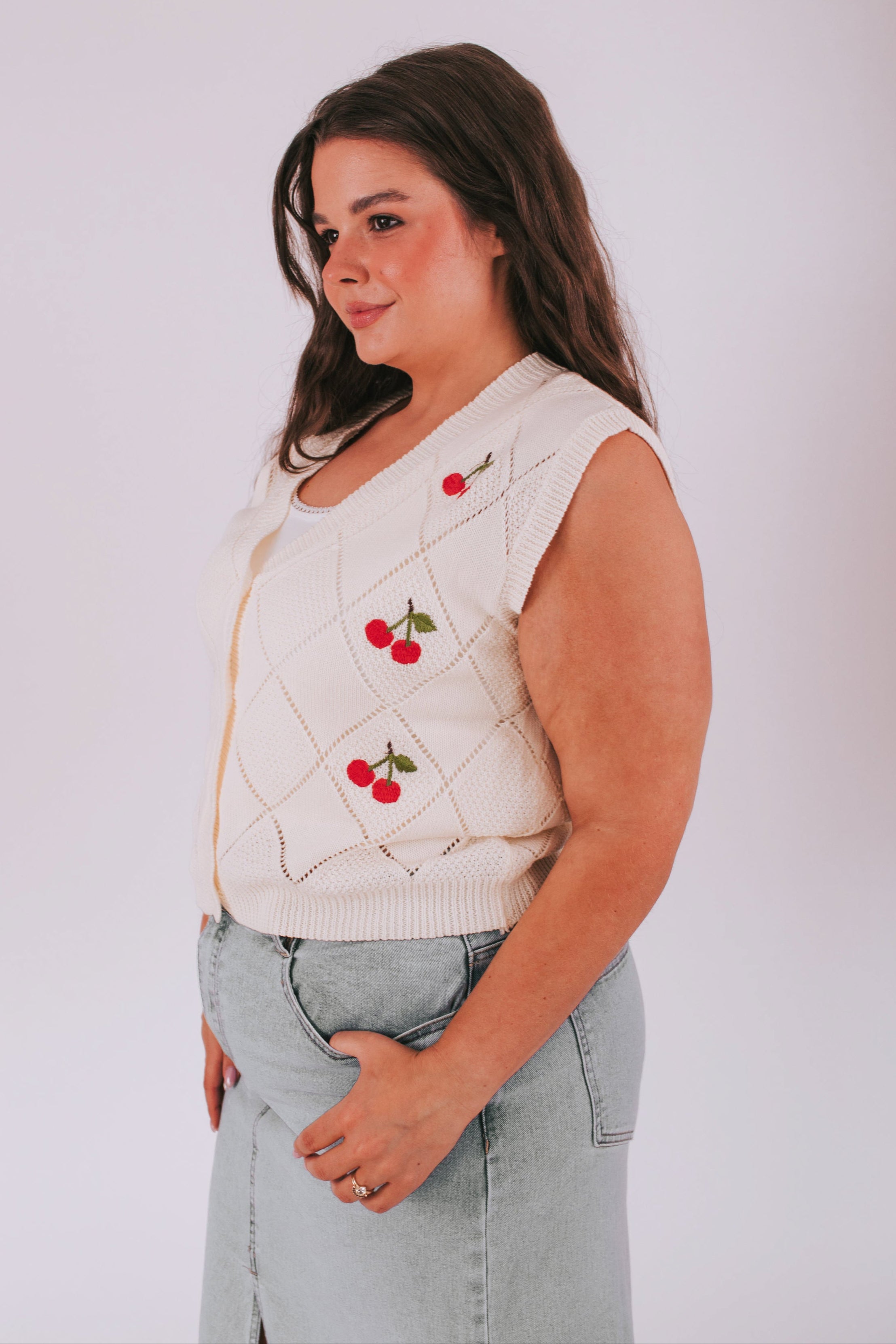 PLUS SIZE - Sweet Tart Vest