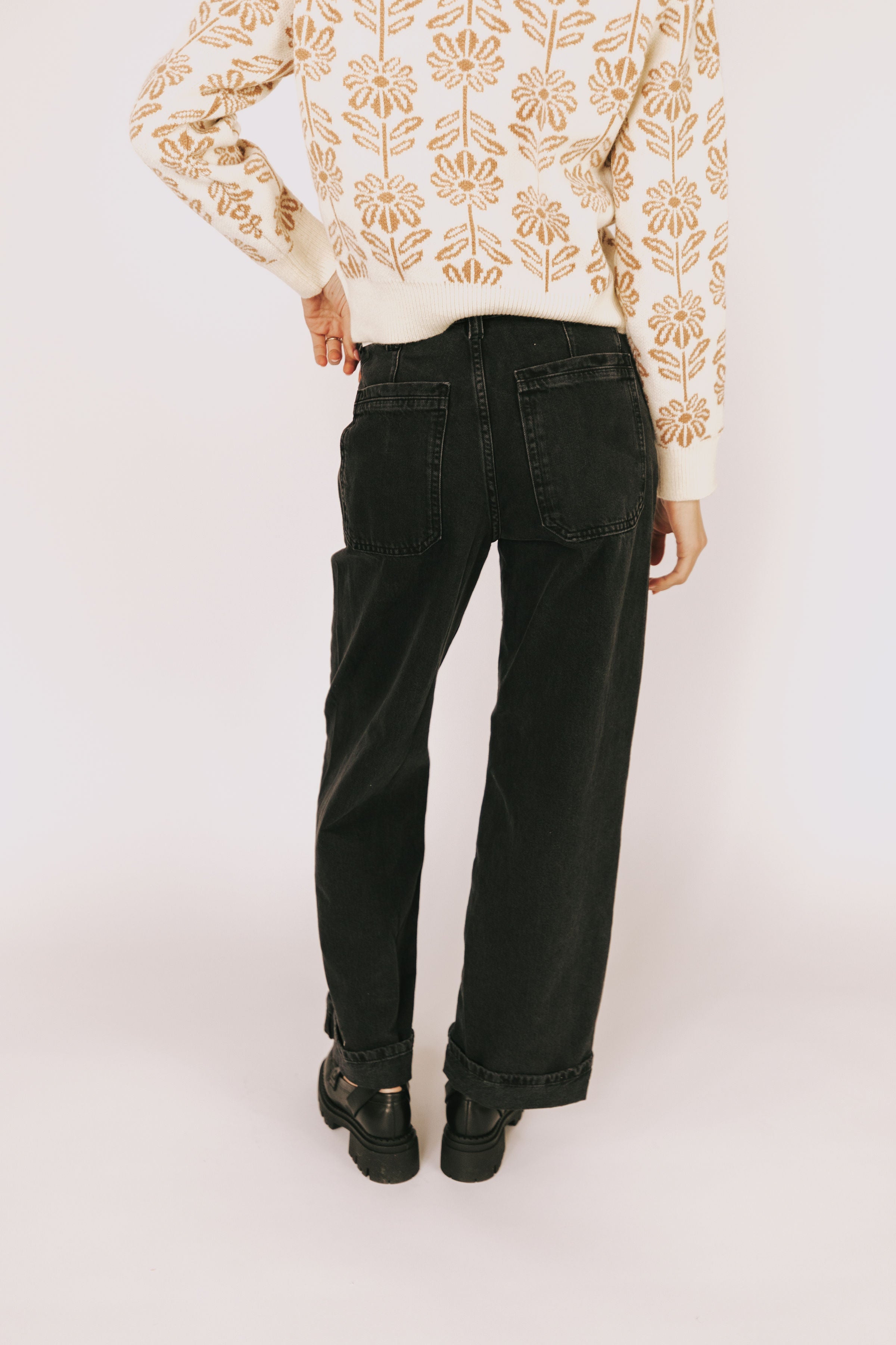 FREE PEOPLE - Palmer Cuffed Jeans - 2 Colors