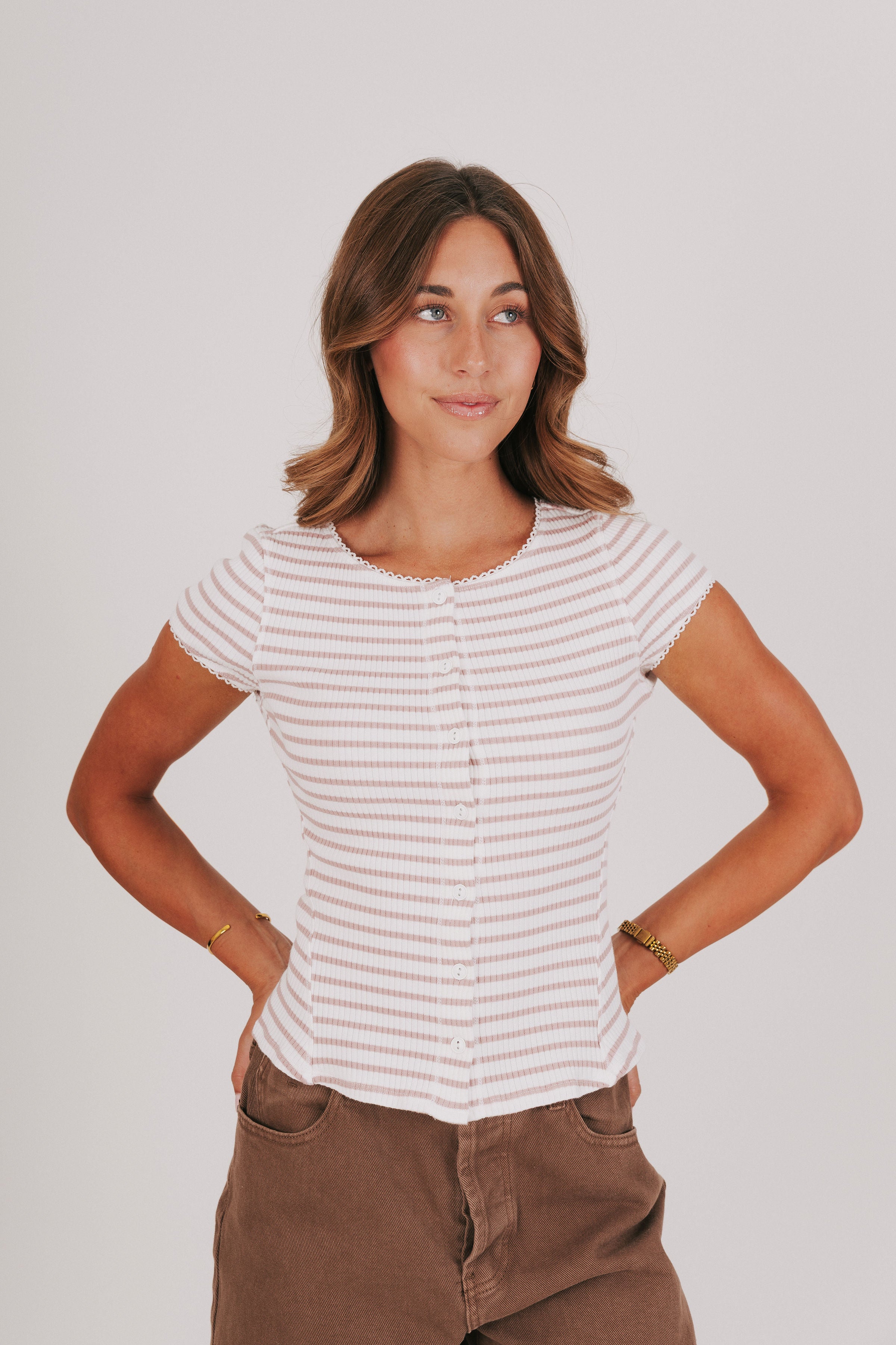 FREE PEOPLE - Most Wanted Striped Cardi