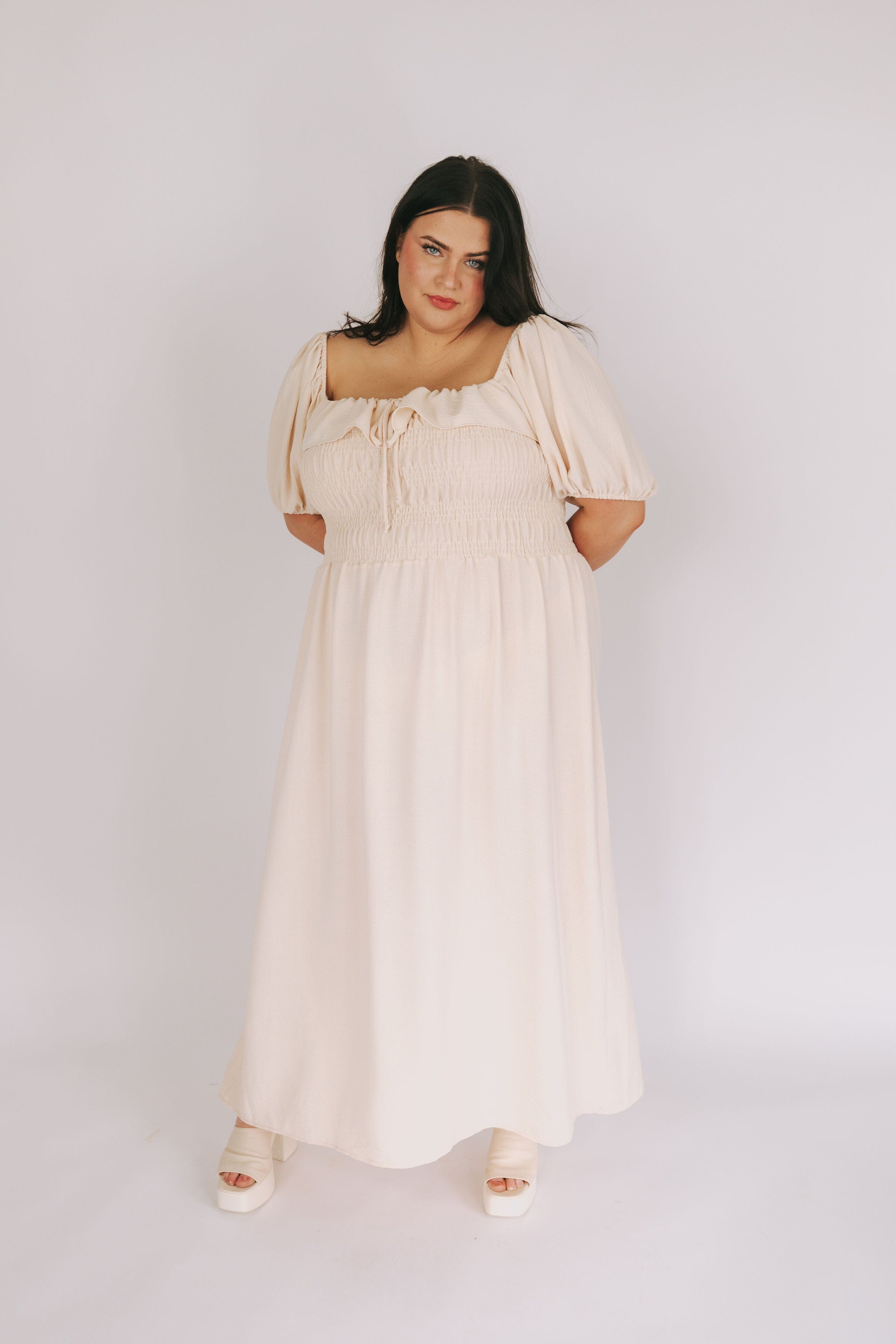 PLUS SIZE - Can't Leave You Dress - 2 Colors!