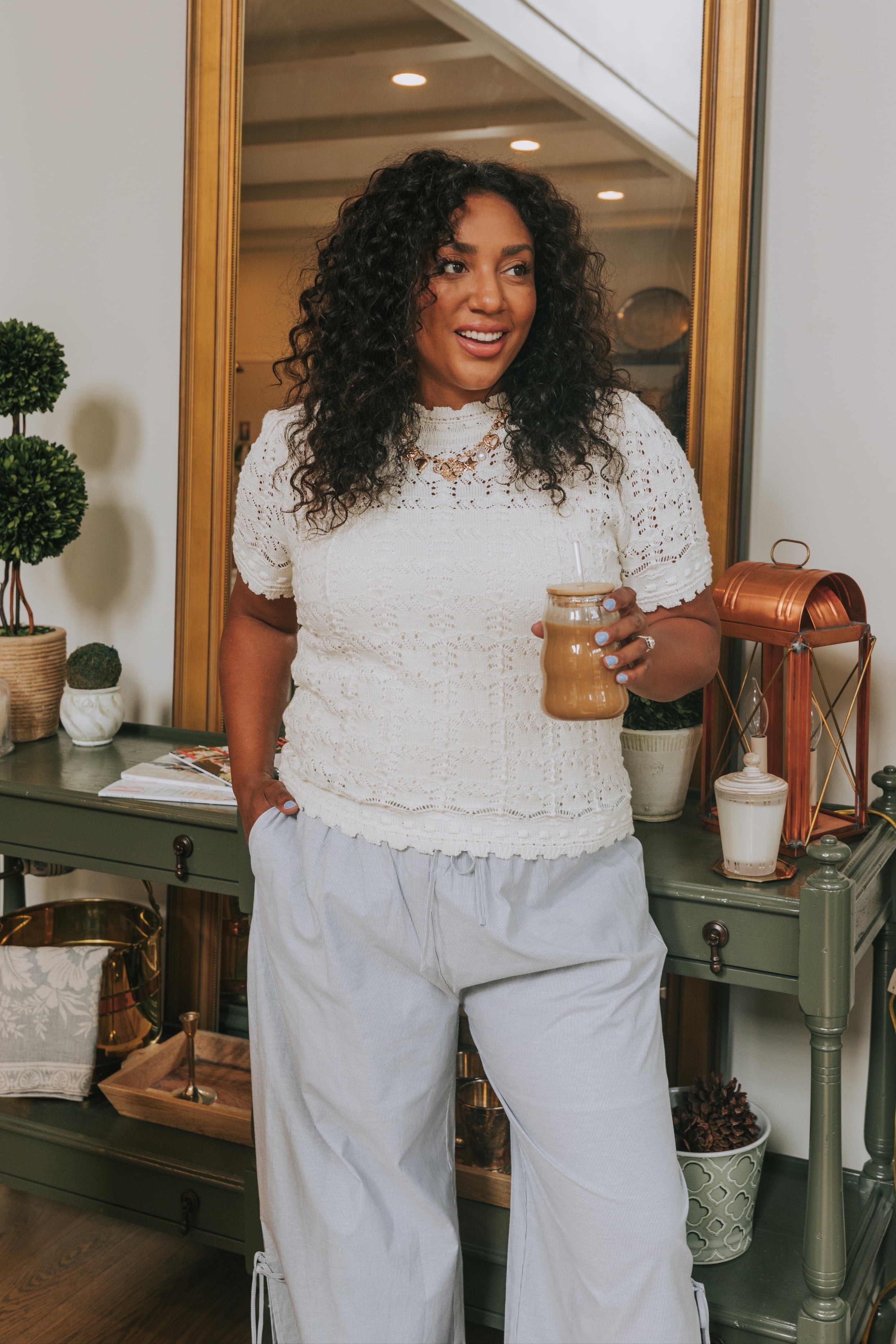 PLUS SIZE - Dance With Me Top