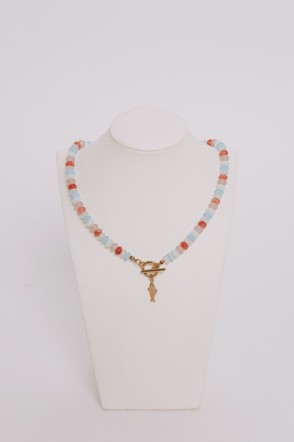 LAUREN KENZIE - Ainsley Fish Beaded Necklace