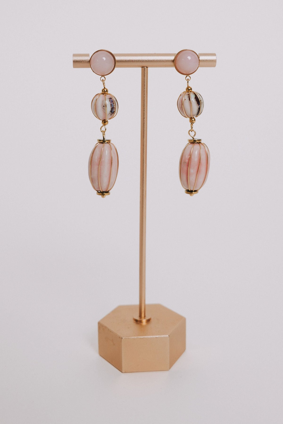LAUREN KENZIE - Mia Ceramic Drop Earrings