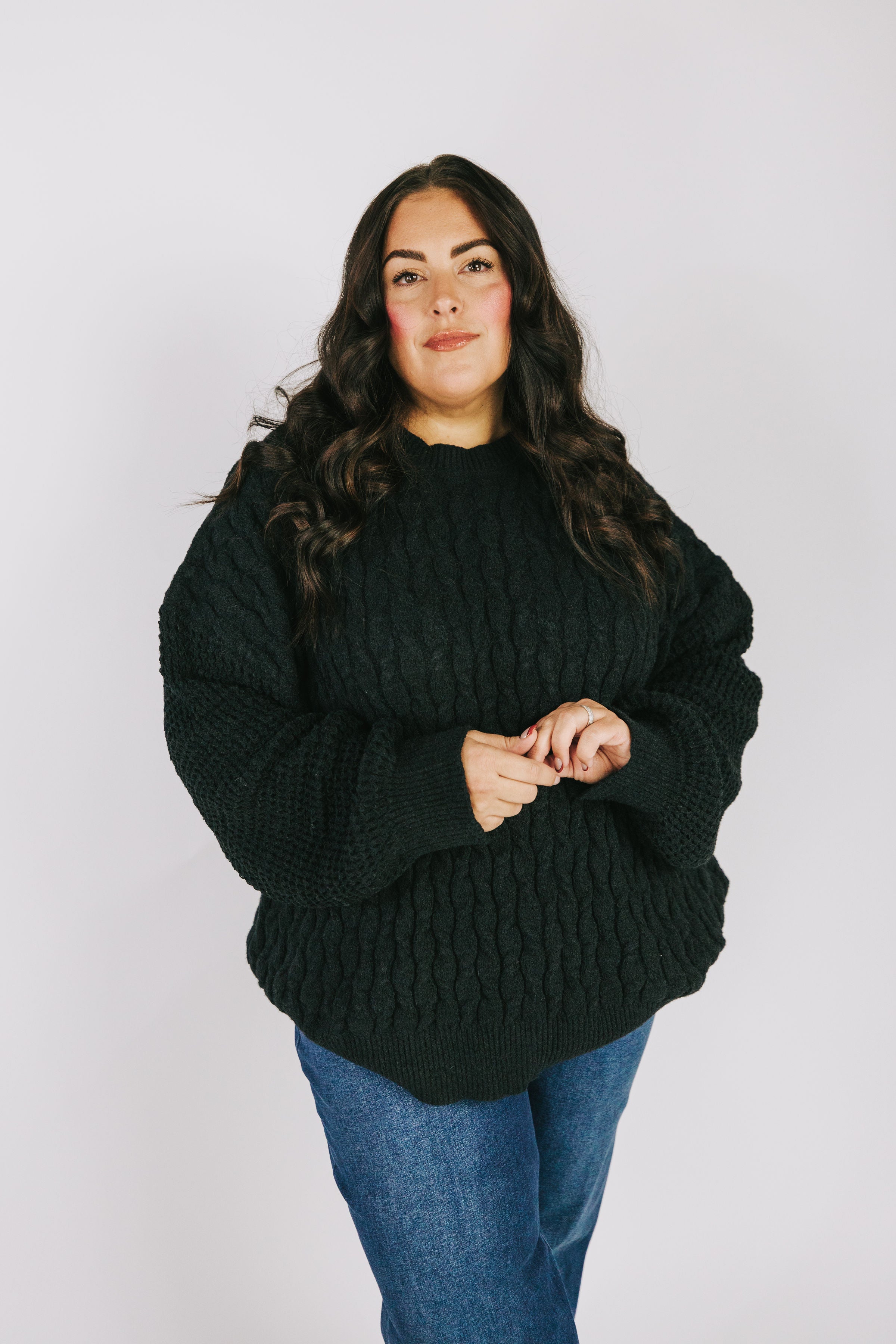 PLUS SIZE - Silent Love Sweater