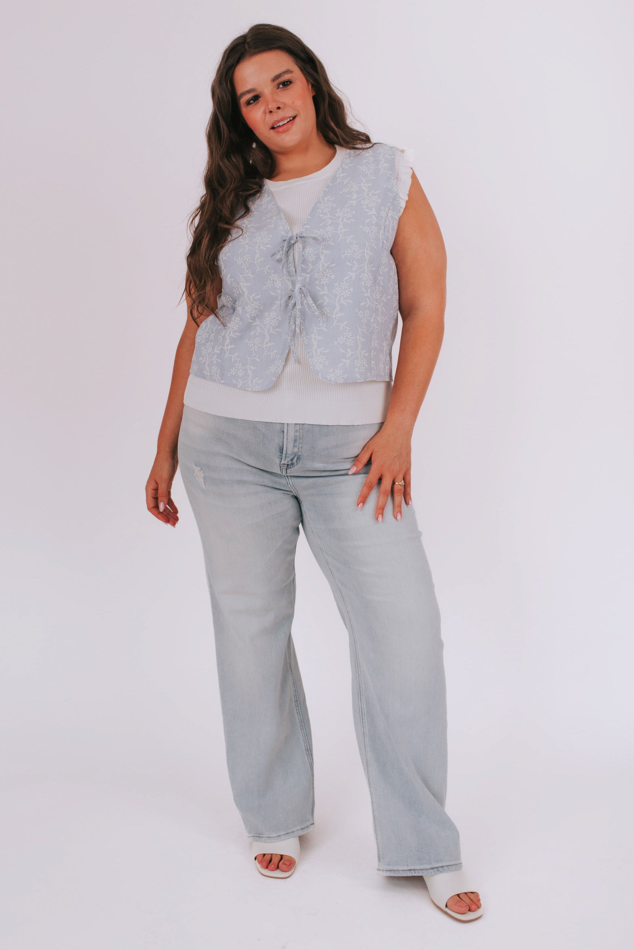 PLUS SIZE - Run This Town Vest