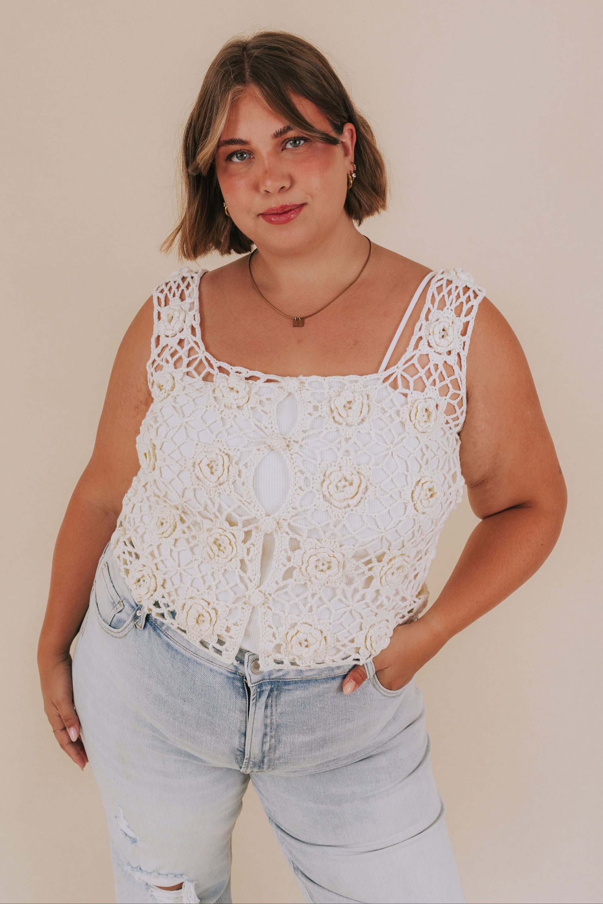PLUS SIZE - Running Free Top