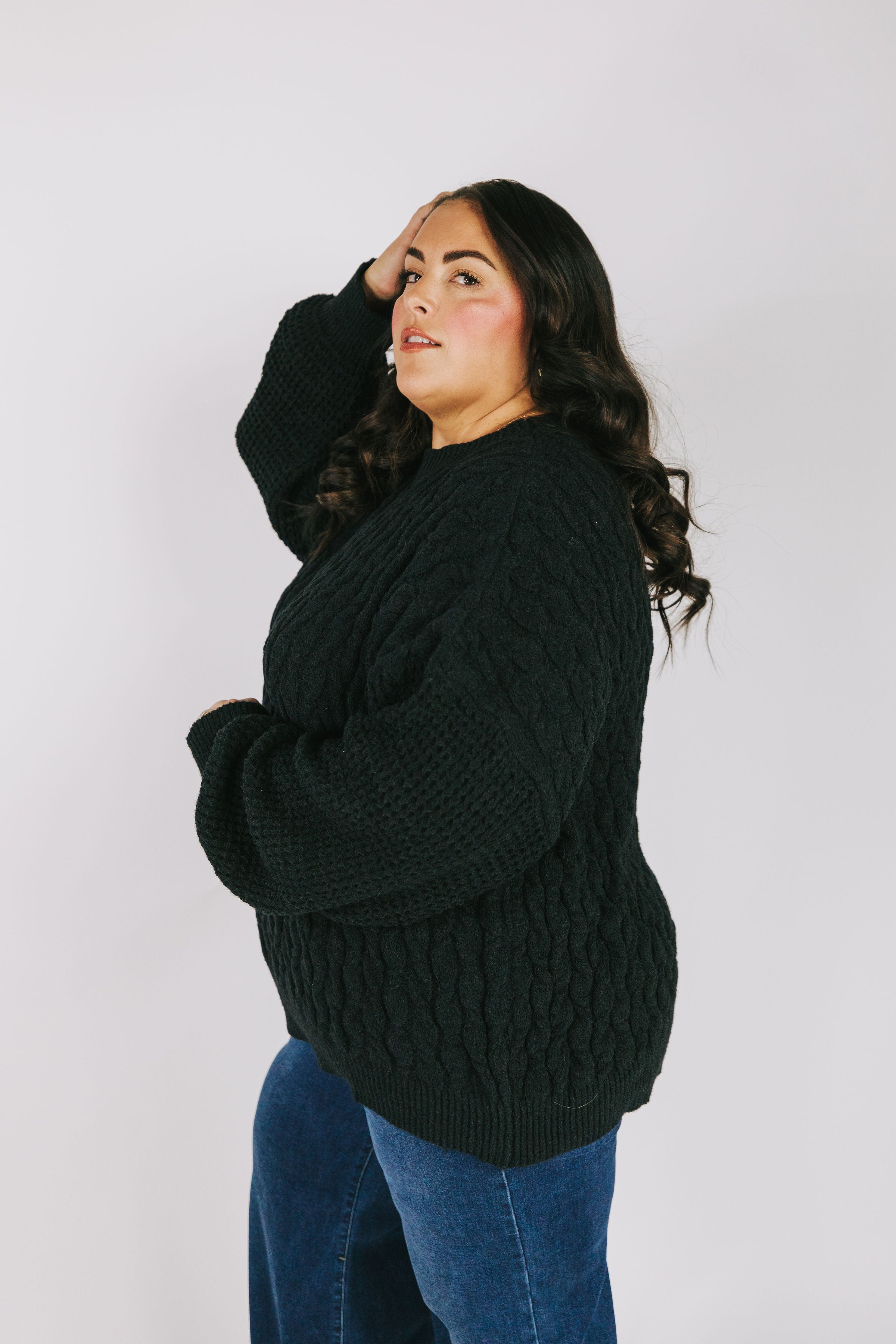 PLUS SIZE - Silent Love Sweater