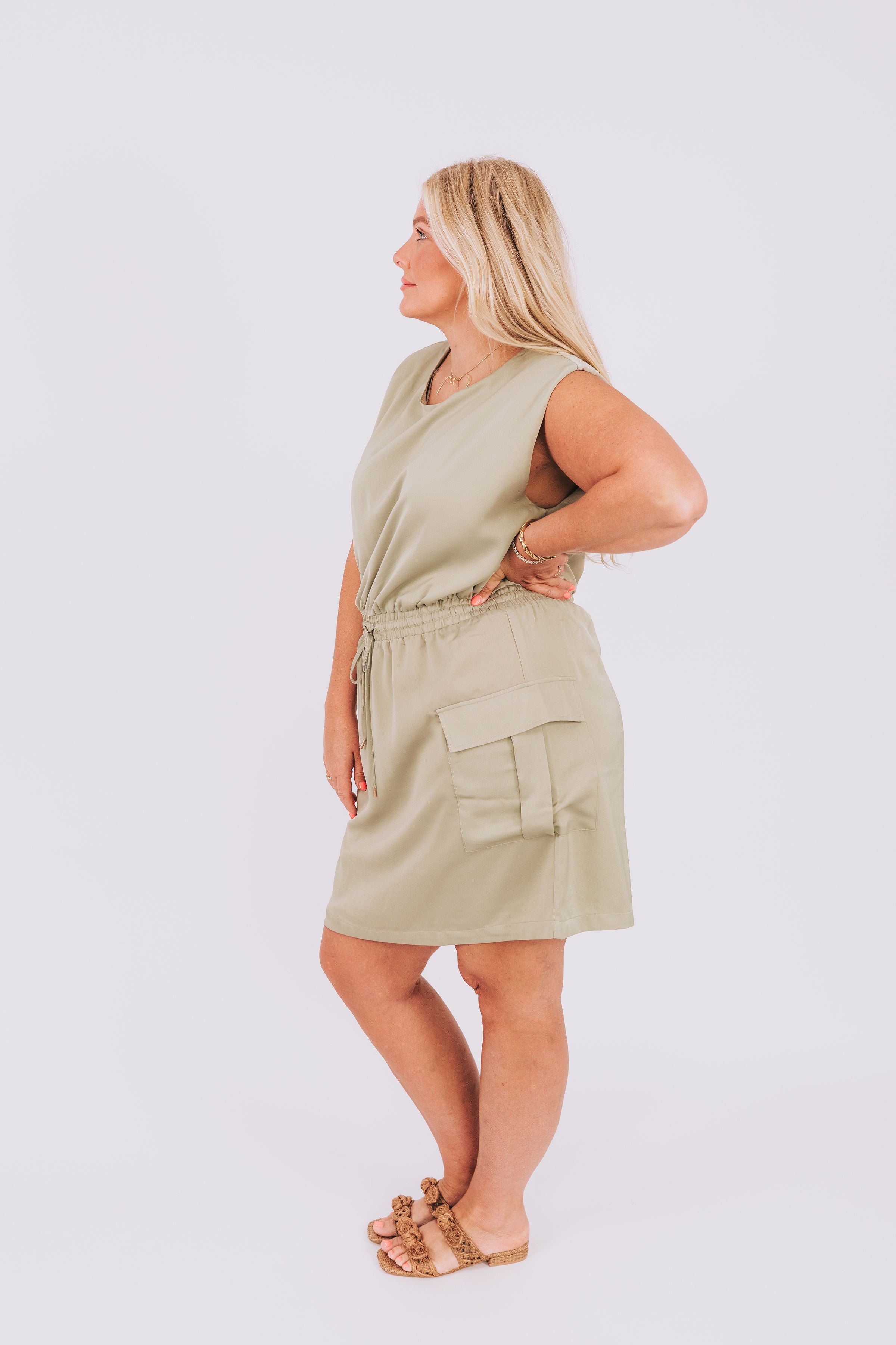 PLUS SIZE - Out For The Day Dress
