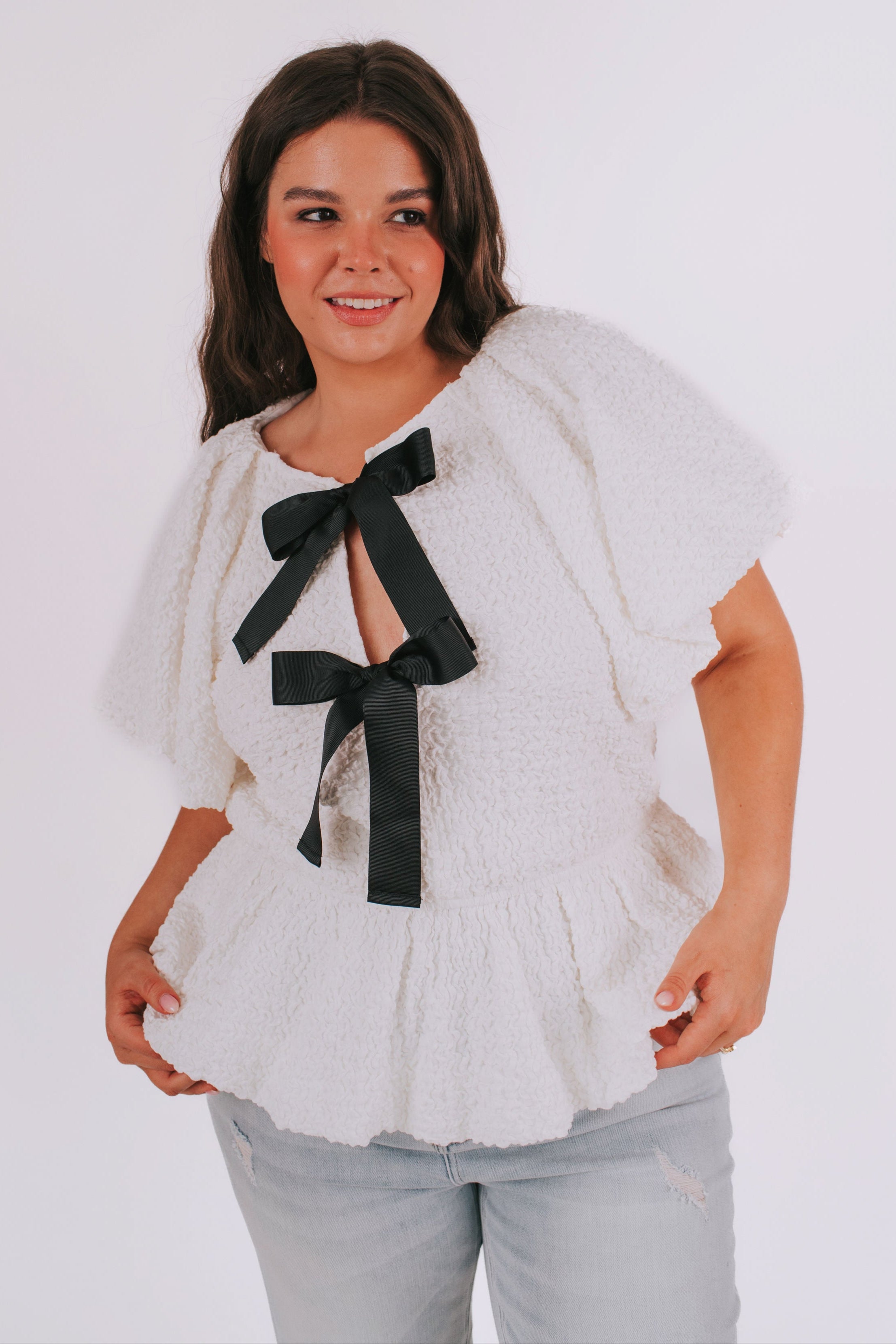 PLUS SIZE - Chasing Destiny Top