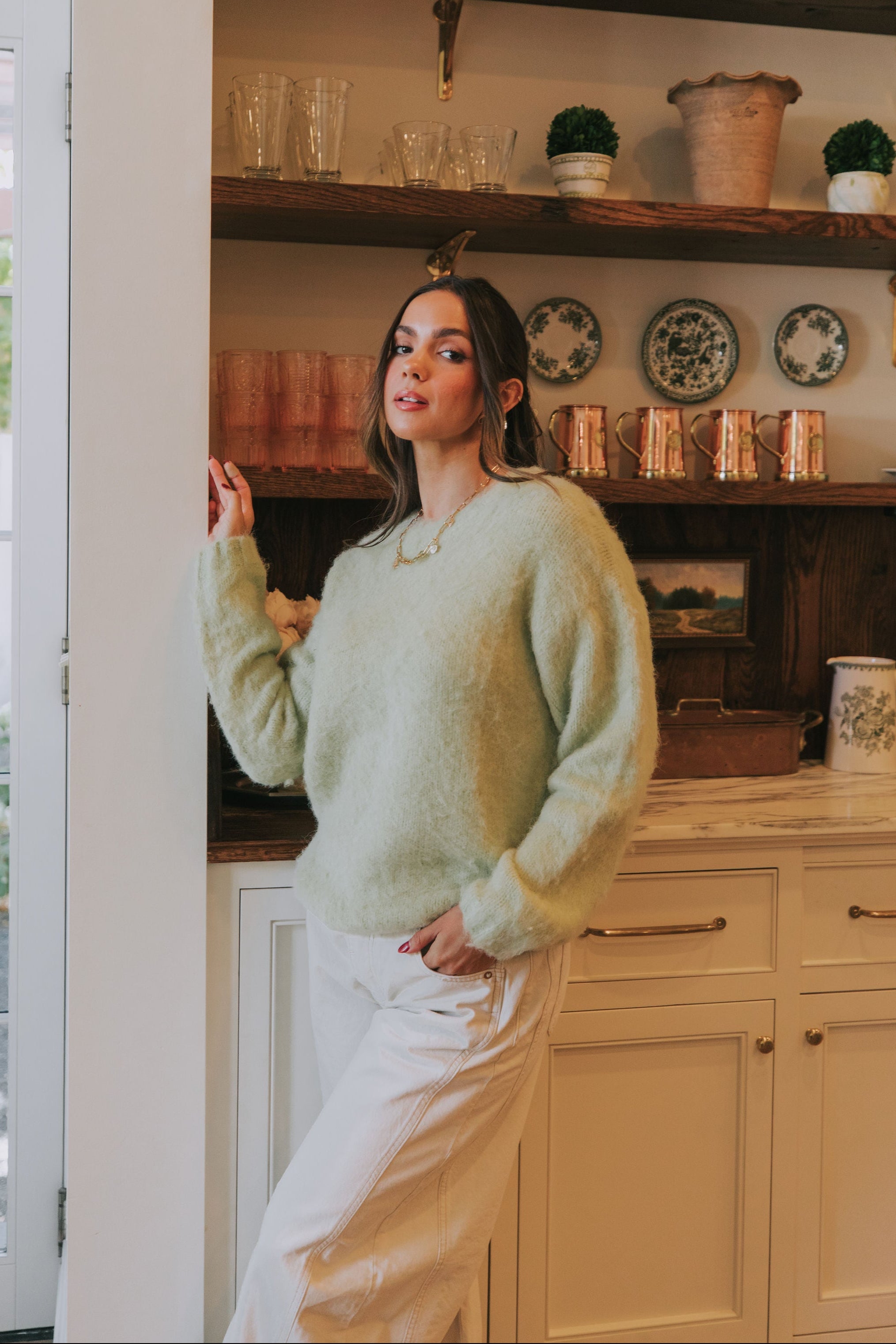 Sweet Green Apple Sweater