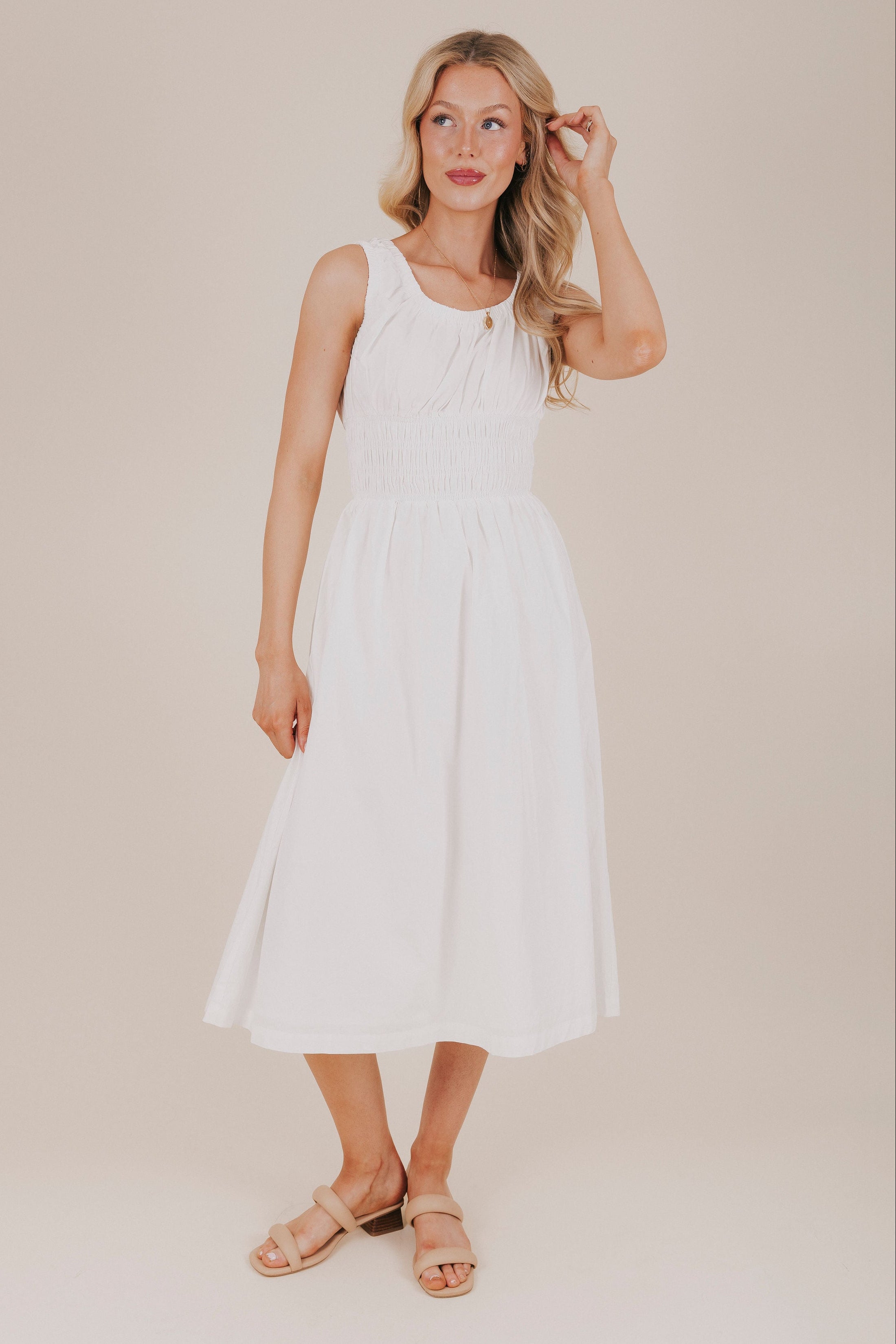 Sun On My Shoulders Dress - 2 Colors!