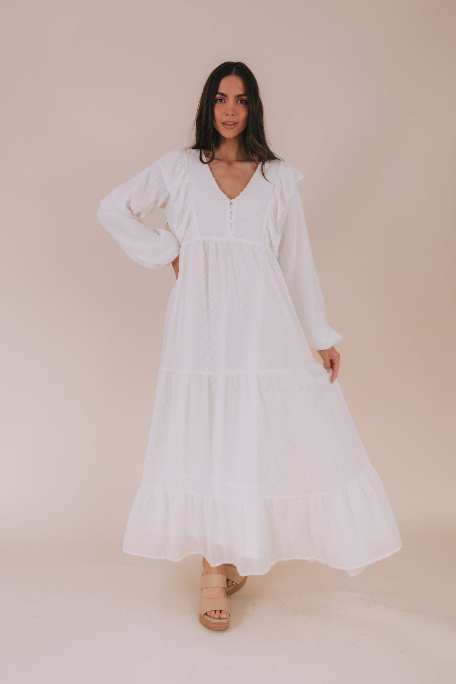 misa lilian dress white The White: Lillian