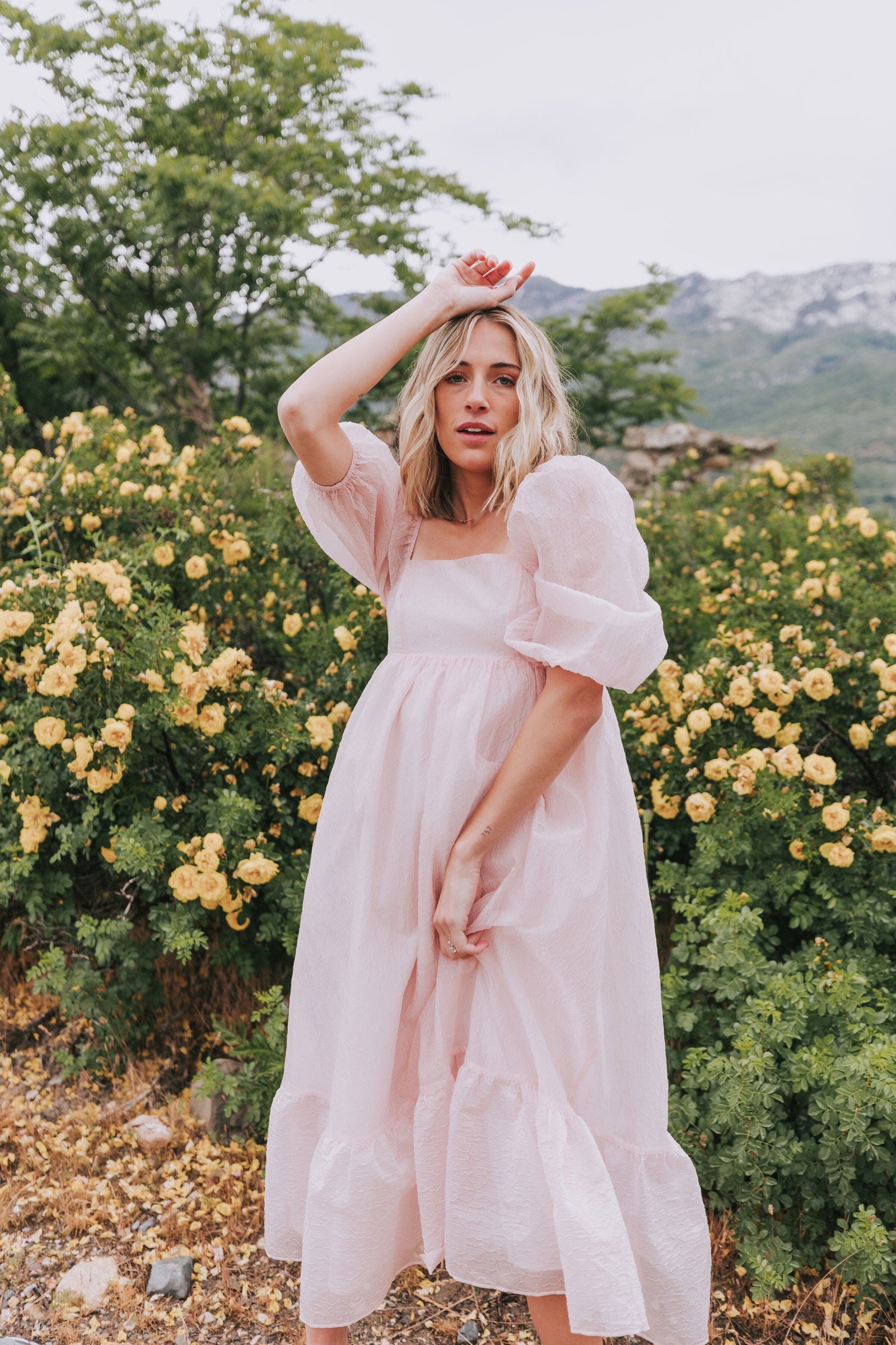 EXCLUSIVE At First Blush Dress