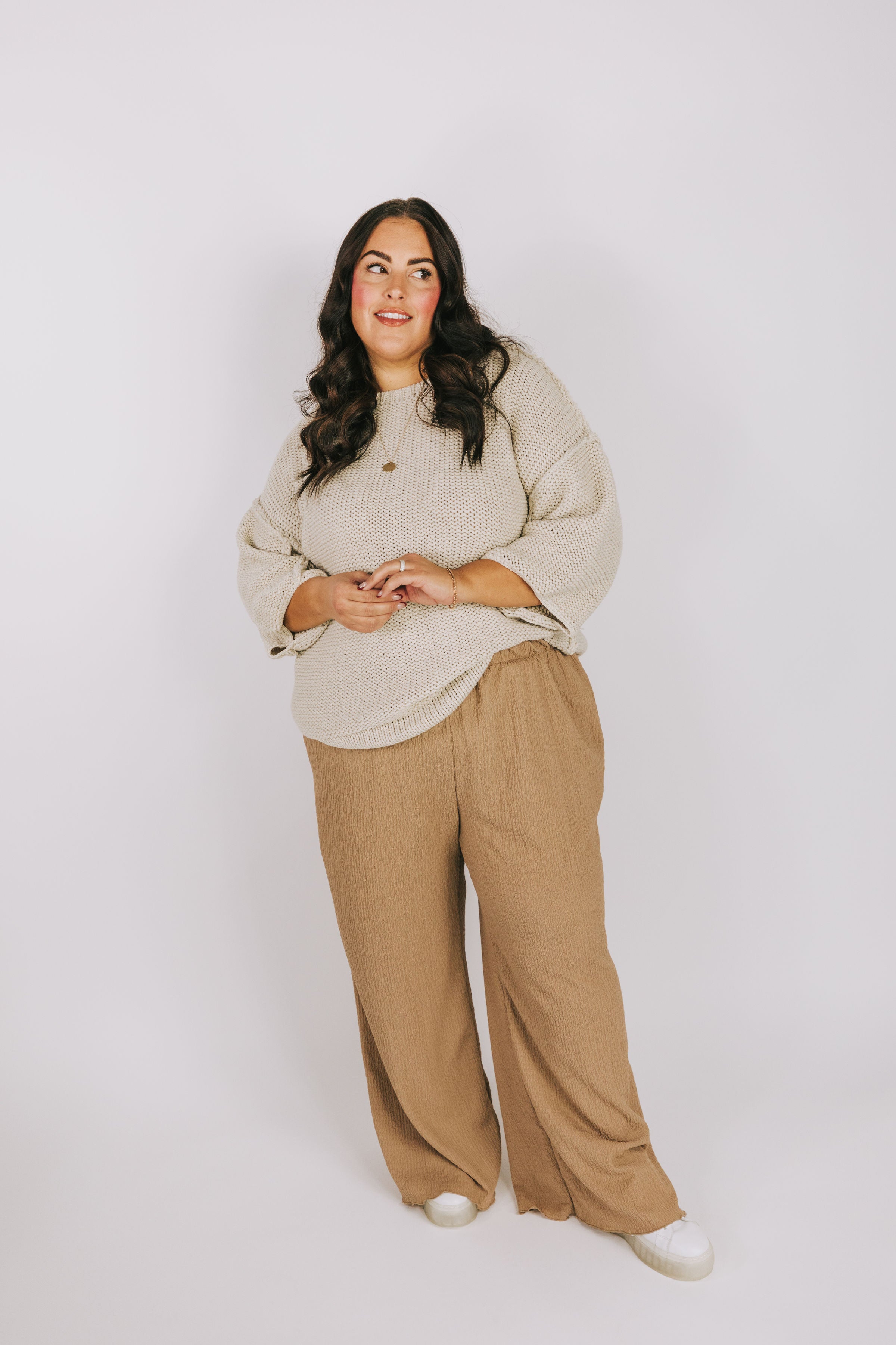 PLUS SIZE - Sure Thing Sweater